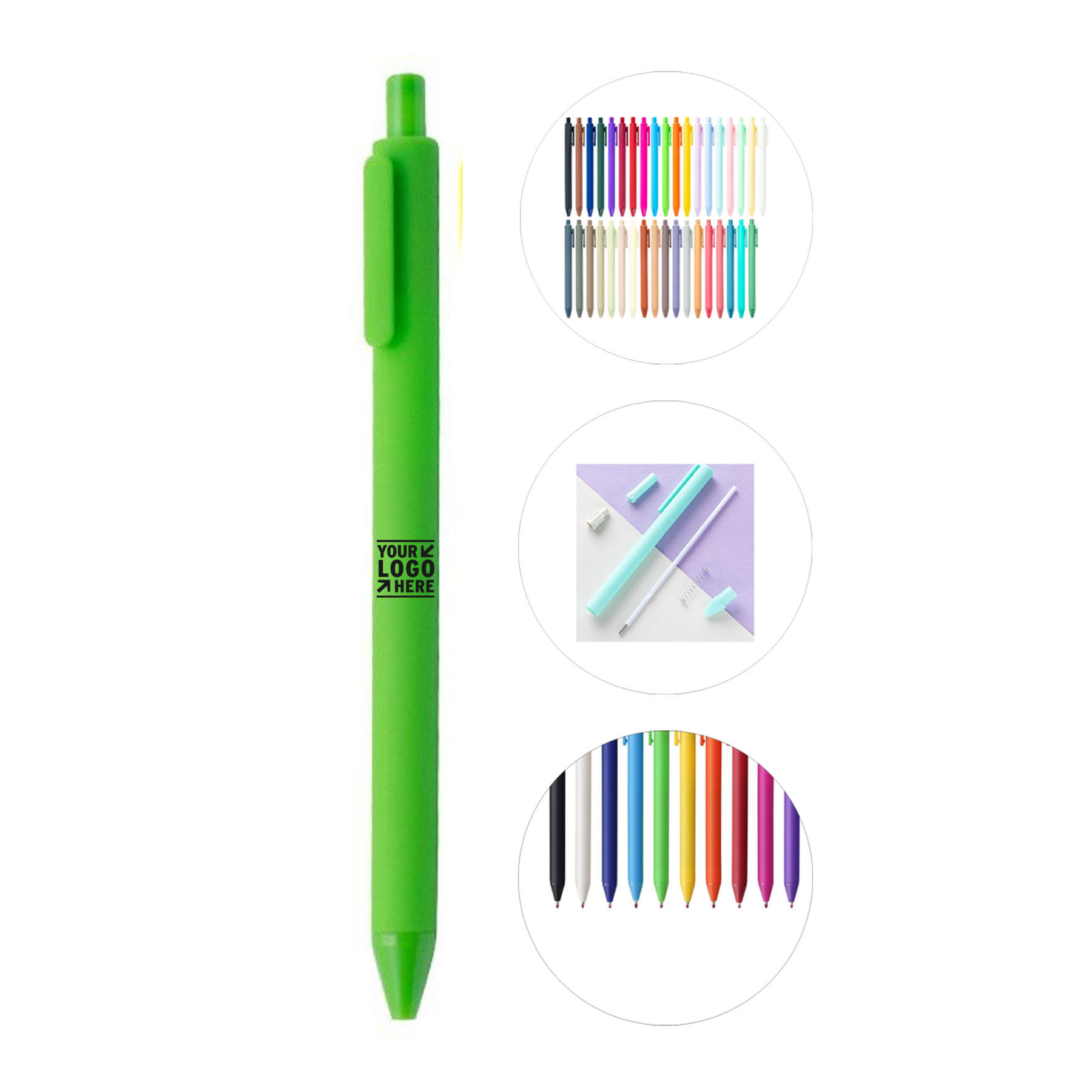 Vibrant Candy Color Ballpoint Pen