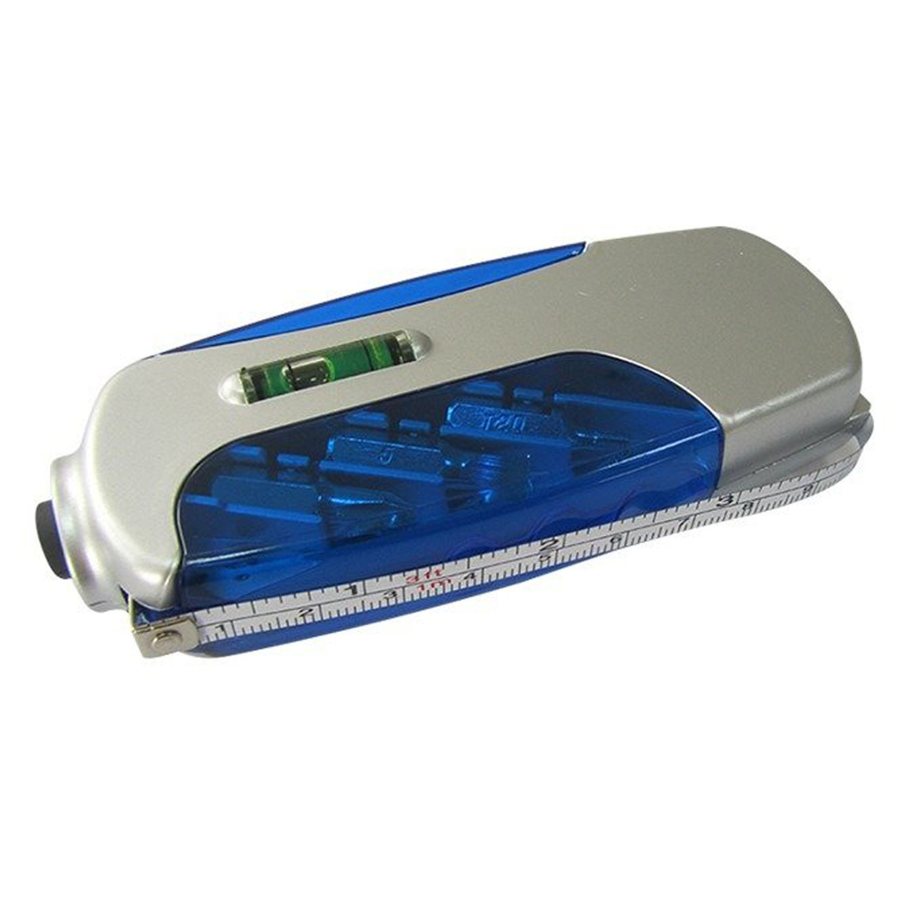 Compact Multi-Tool Kit with Illumination and Measuring 2