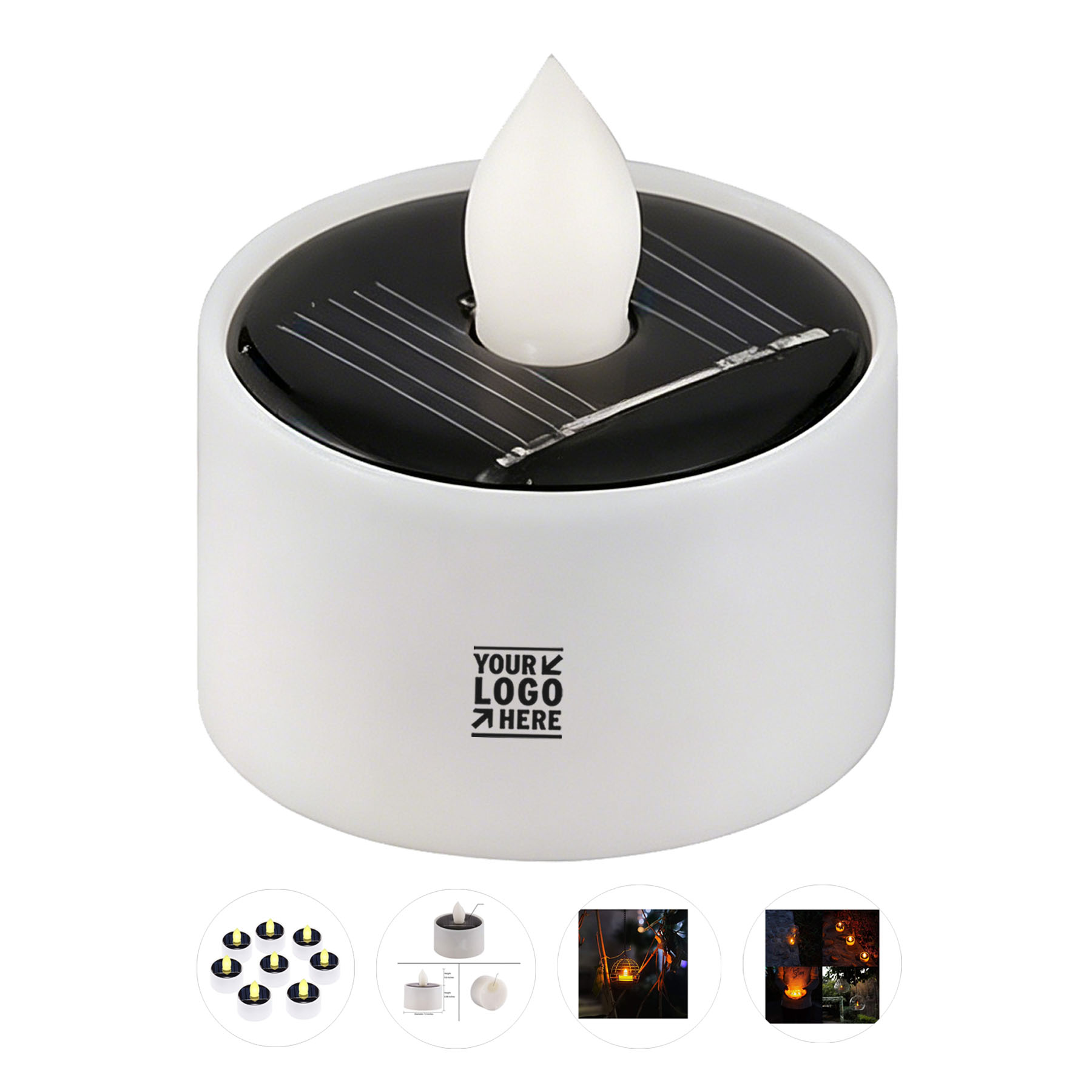 Sun-Powered Glow Lights