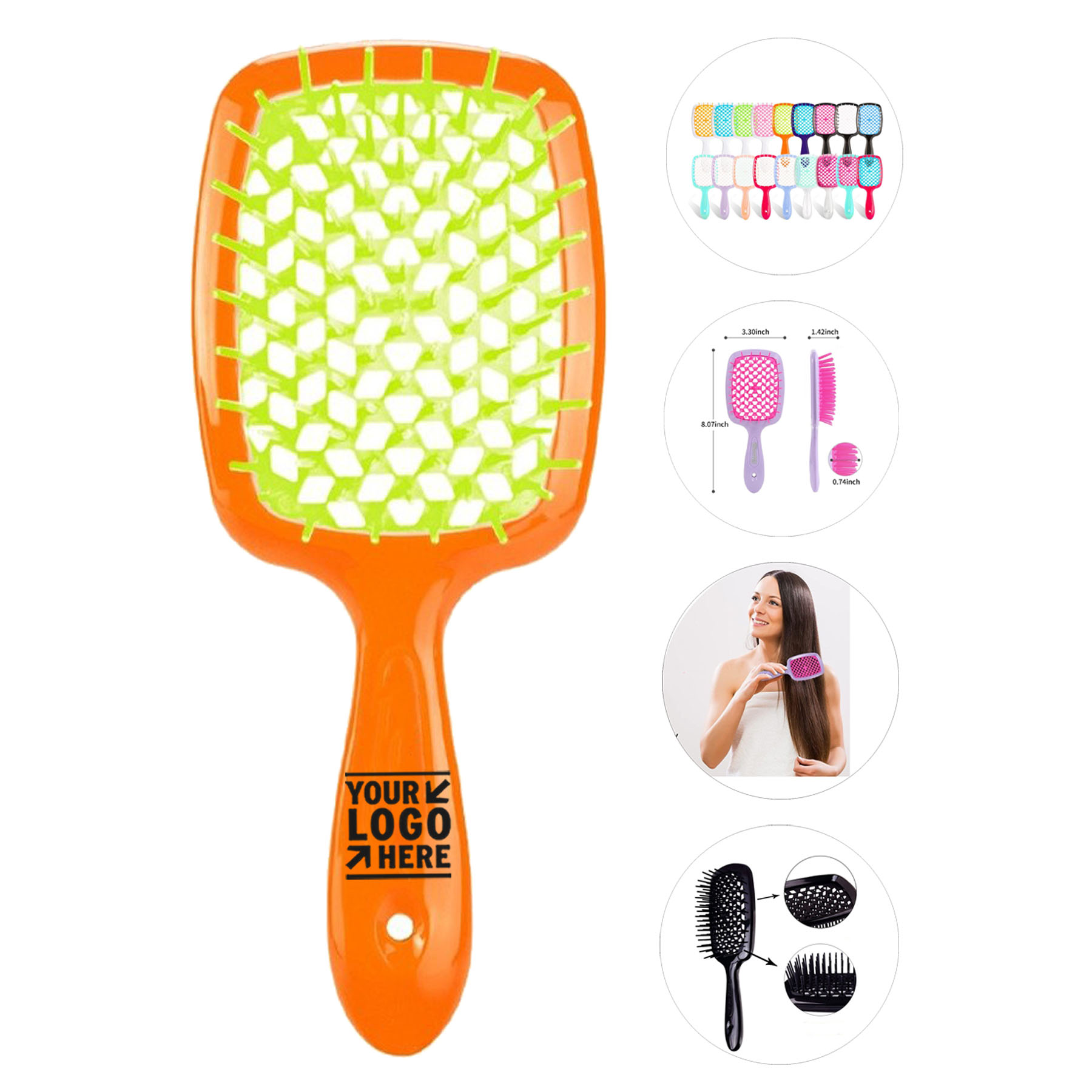 Gentle Detangling Hair Brush
