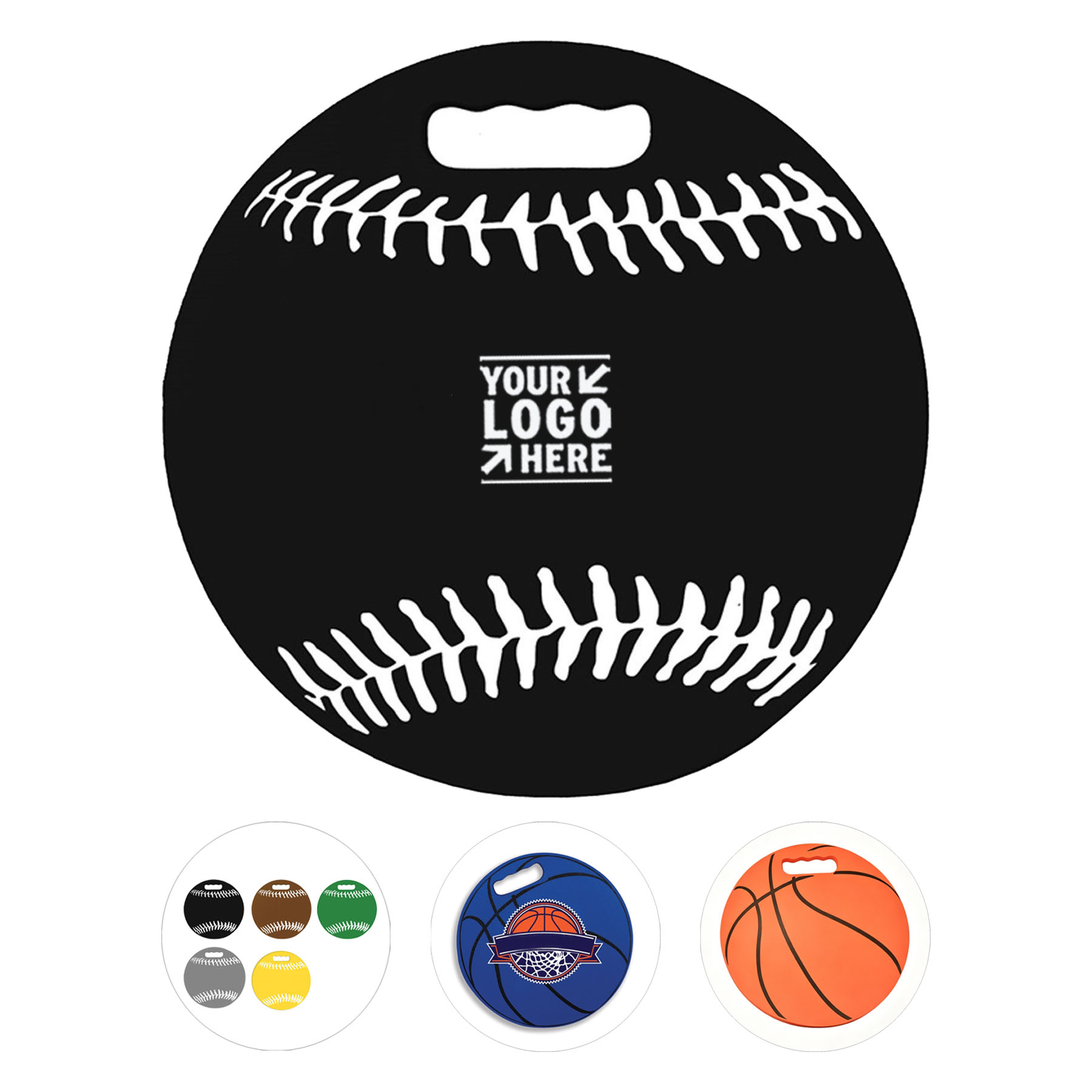 Sporty Round Seat Pad