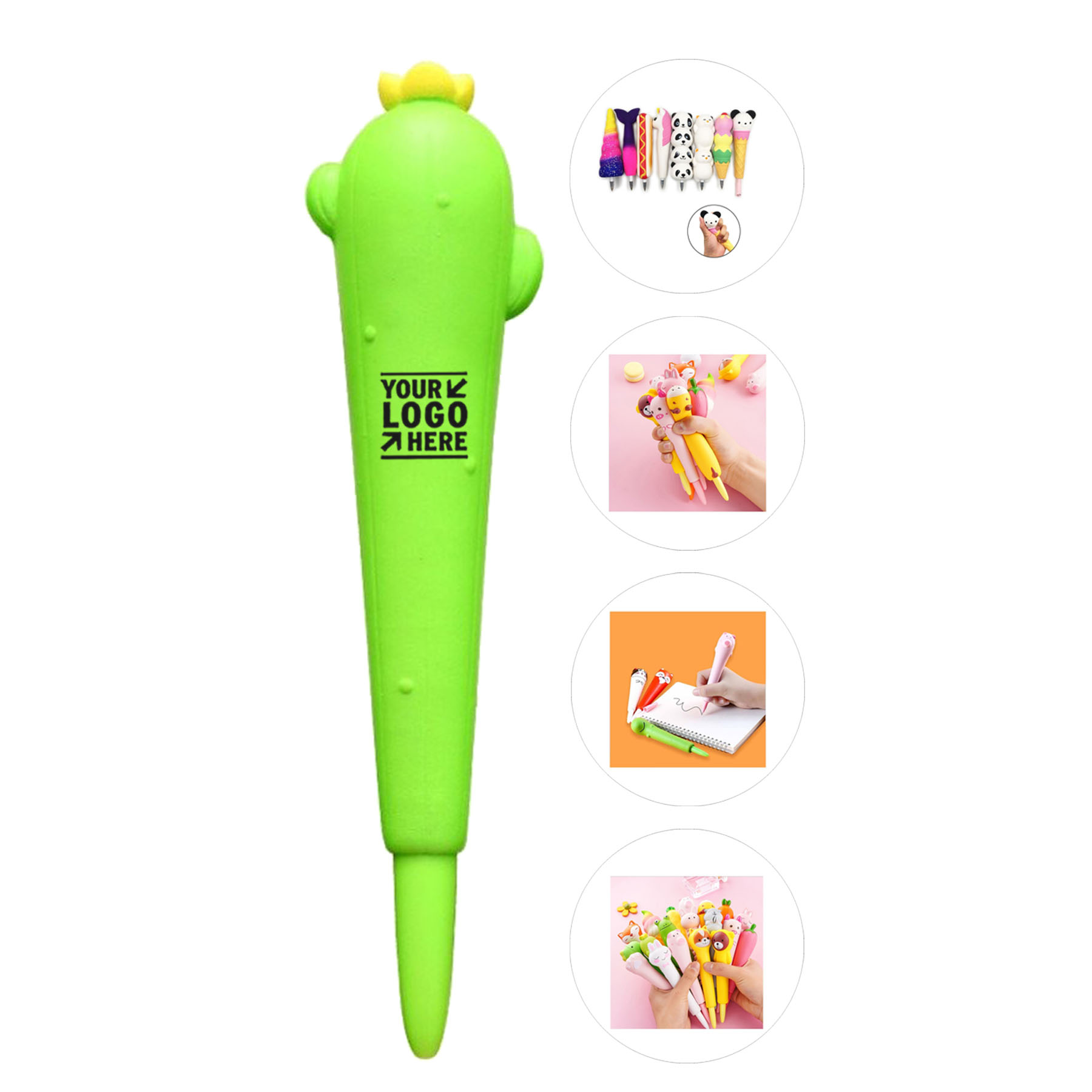 Squishy Pen Cover with Stress Relief Features