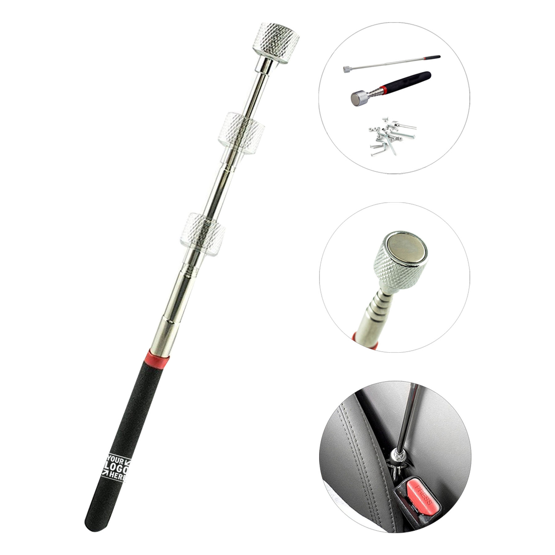 Extendable Magnetic Retrieval Tool