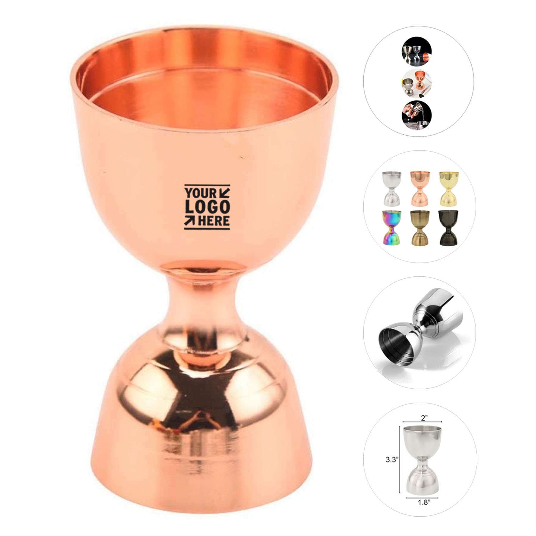 Copper Bell Jigger