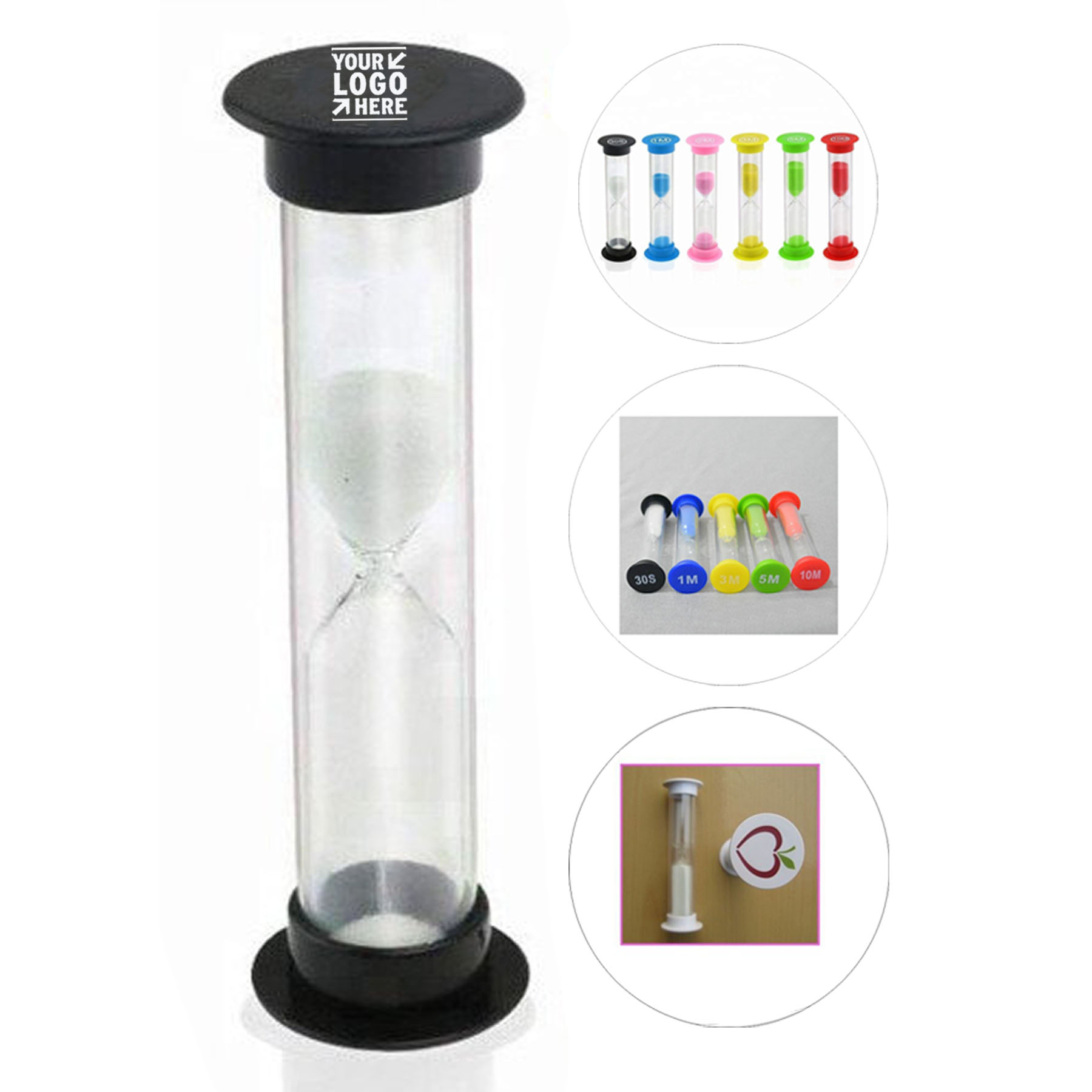 Vibrant Mini Sandglass Timer