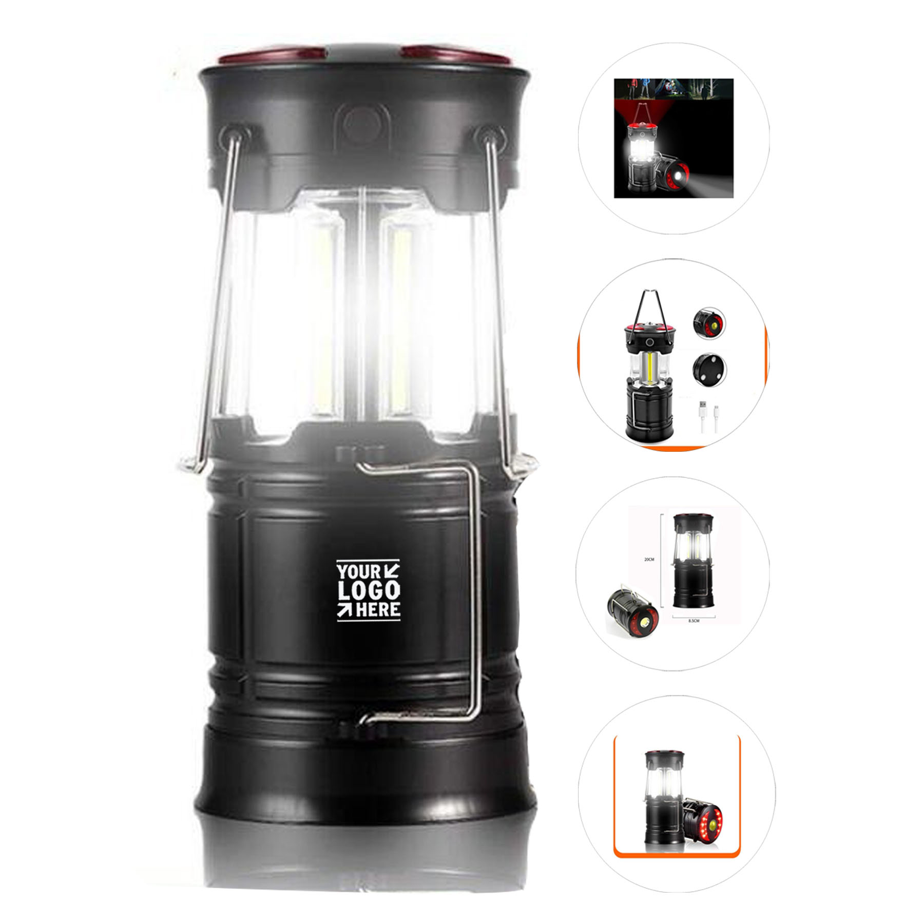 Compact Multi-Mode Emergency Lantern