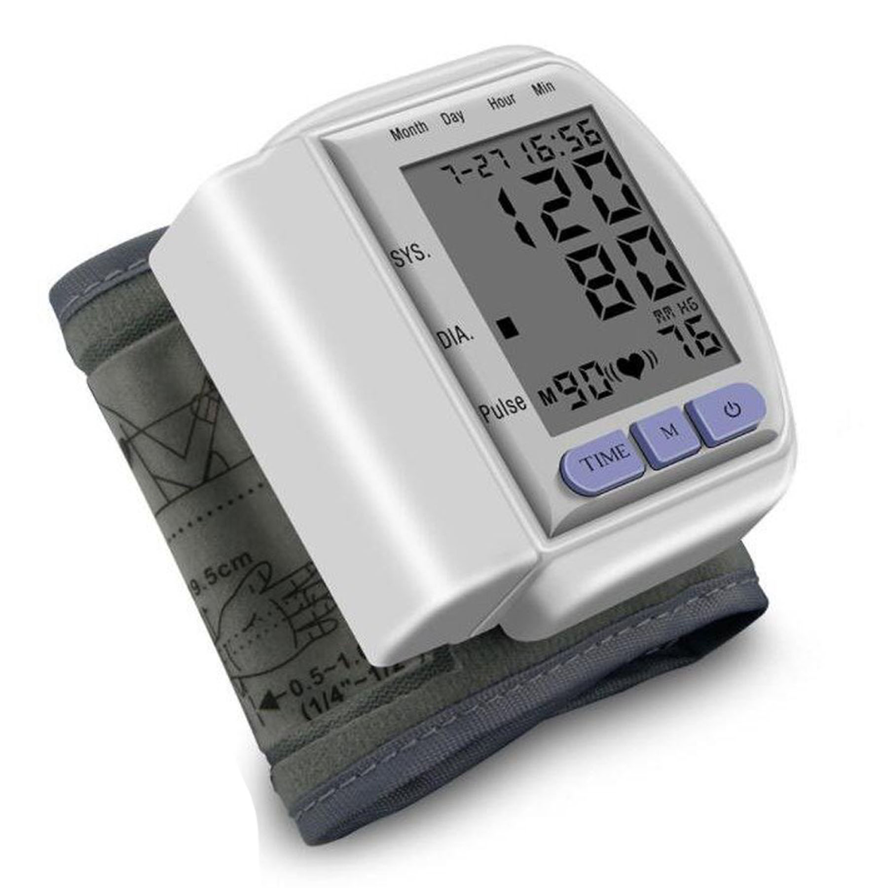 Smart Wrist Blood Pressure and Heart Rate Monitor 2