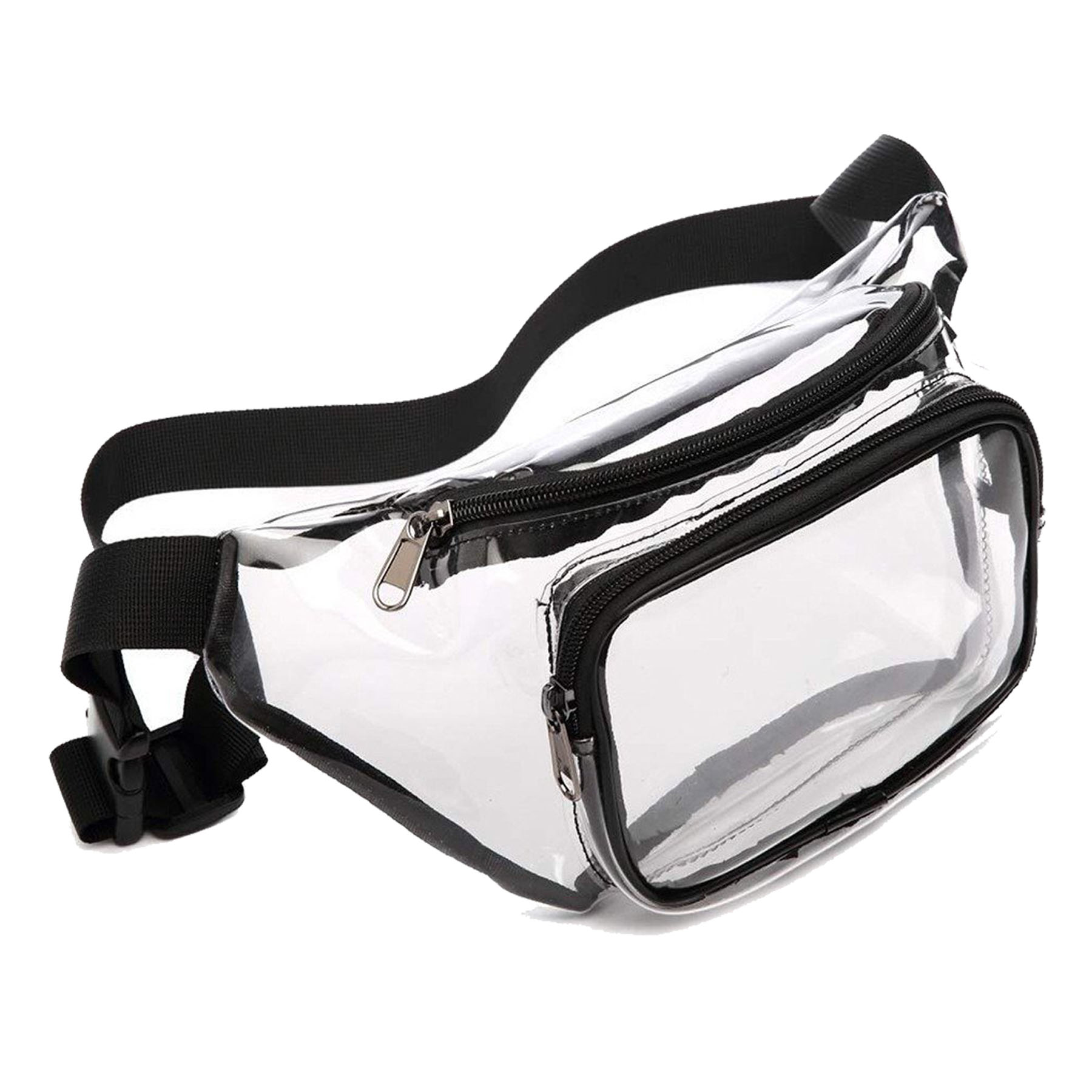 Transparent Waist Pack with Dual Compartments 2
