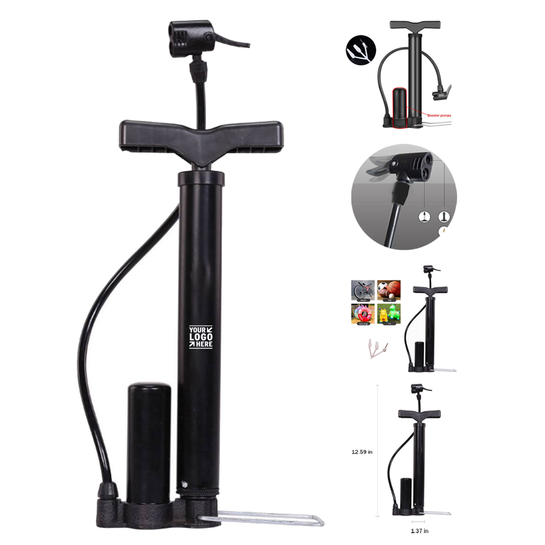 Premium Floor Bicycle Pump