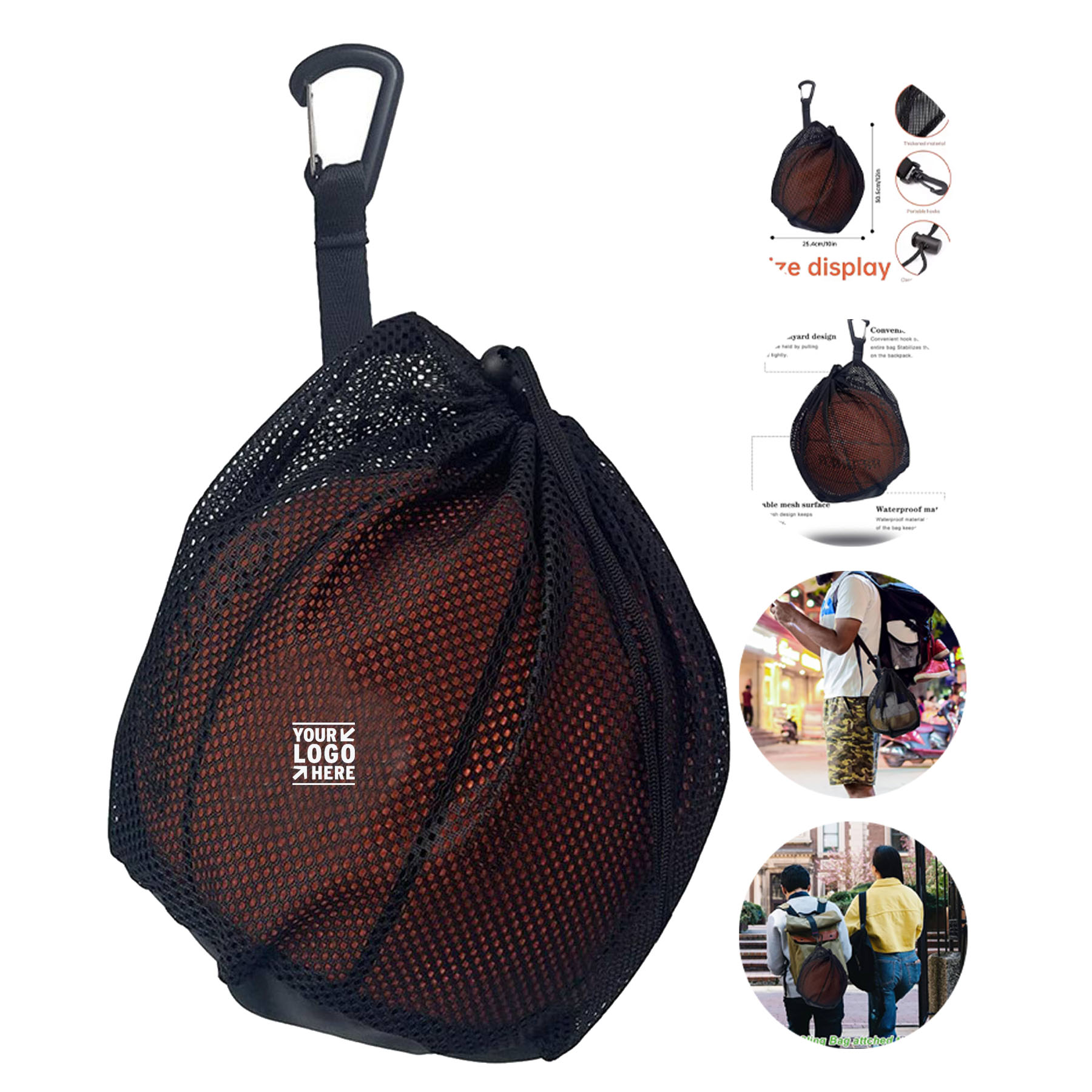 Sport Ball Carry Pouch