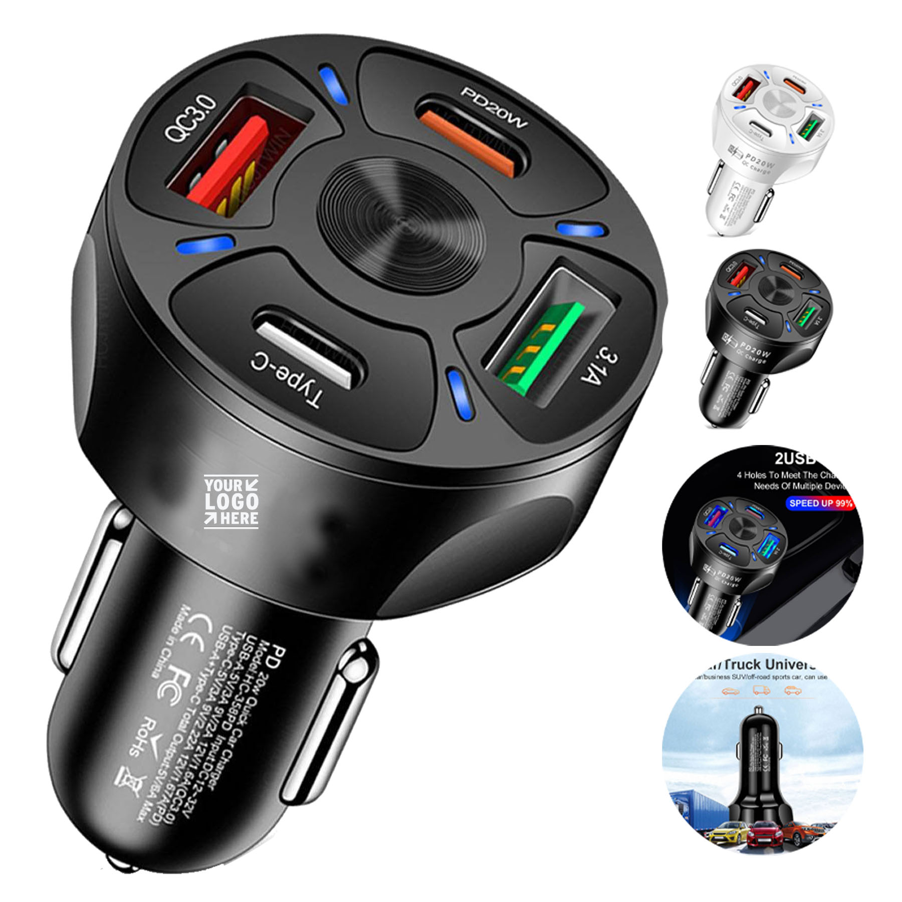 Rapid Vehicle Power Adapter