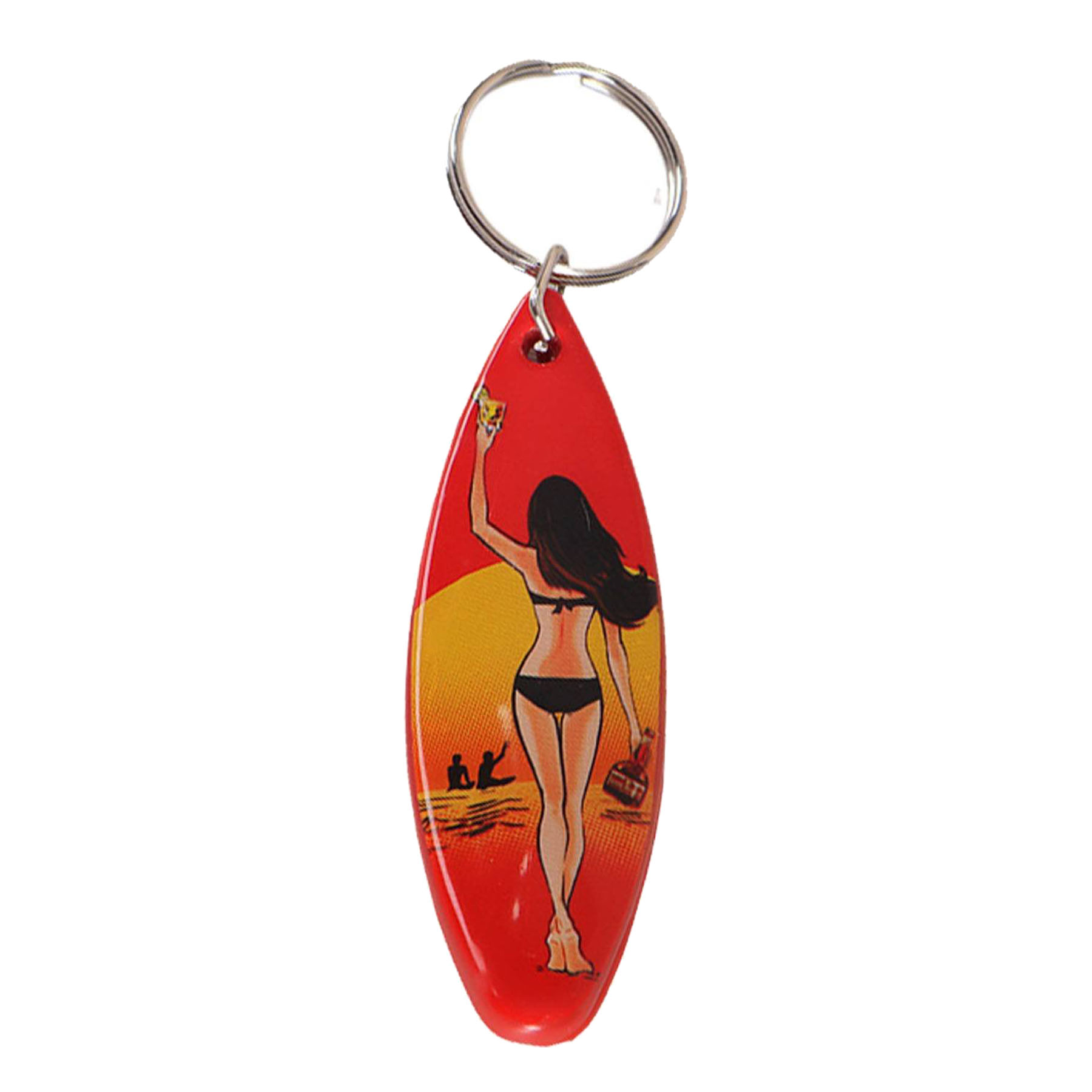 Tropical Surfboard Keychain Opener 2