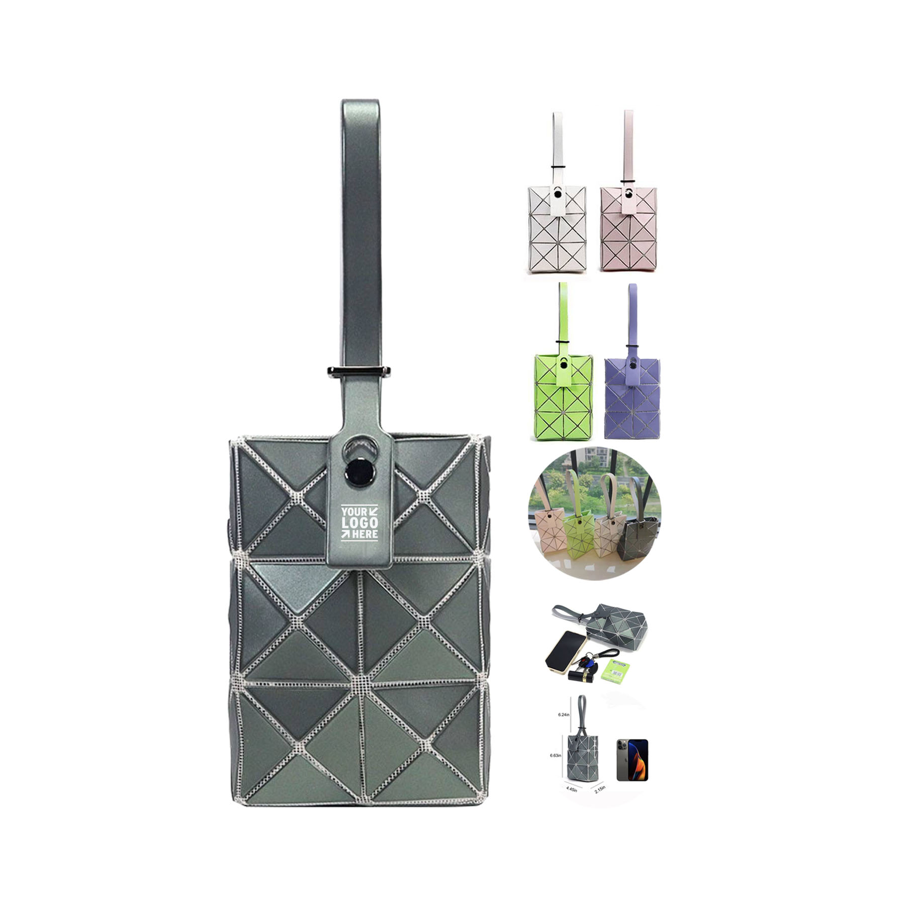 Geometric Lattice Handbag