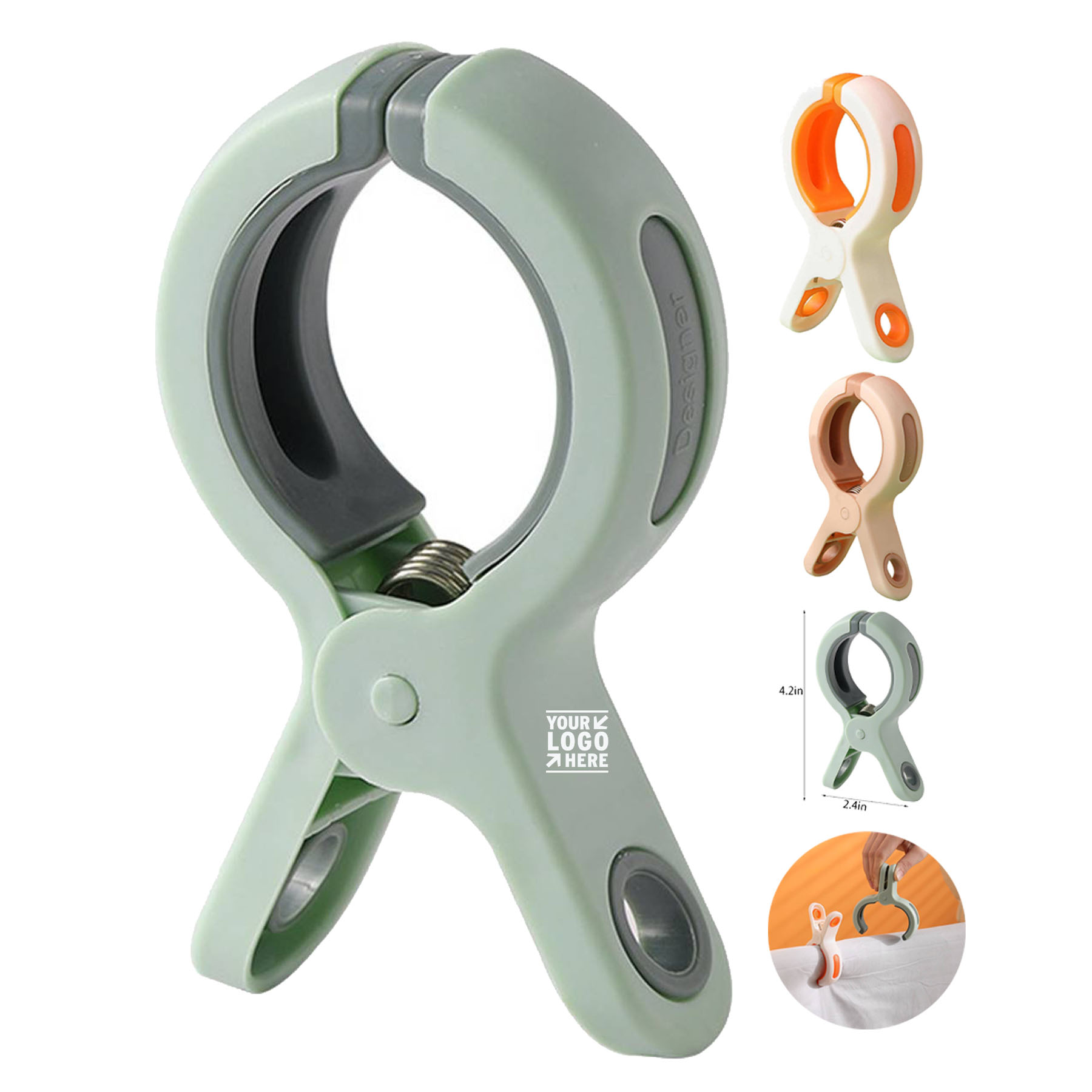 Durable Wind-Resistant Laundry Clips