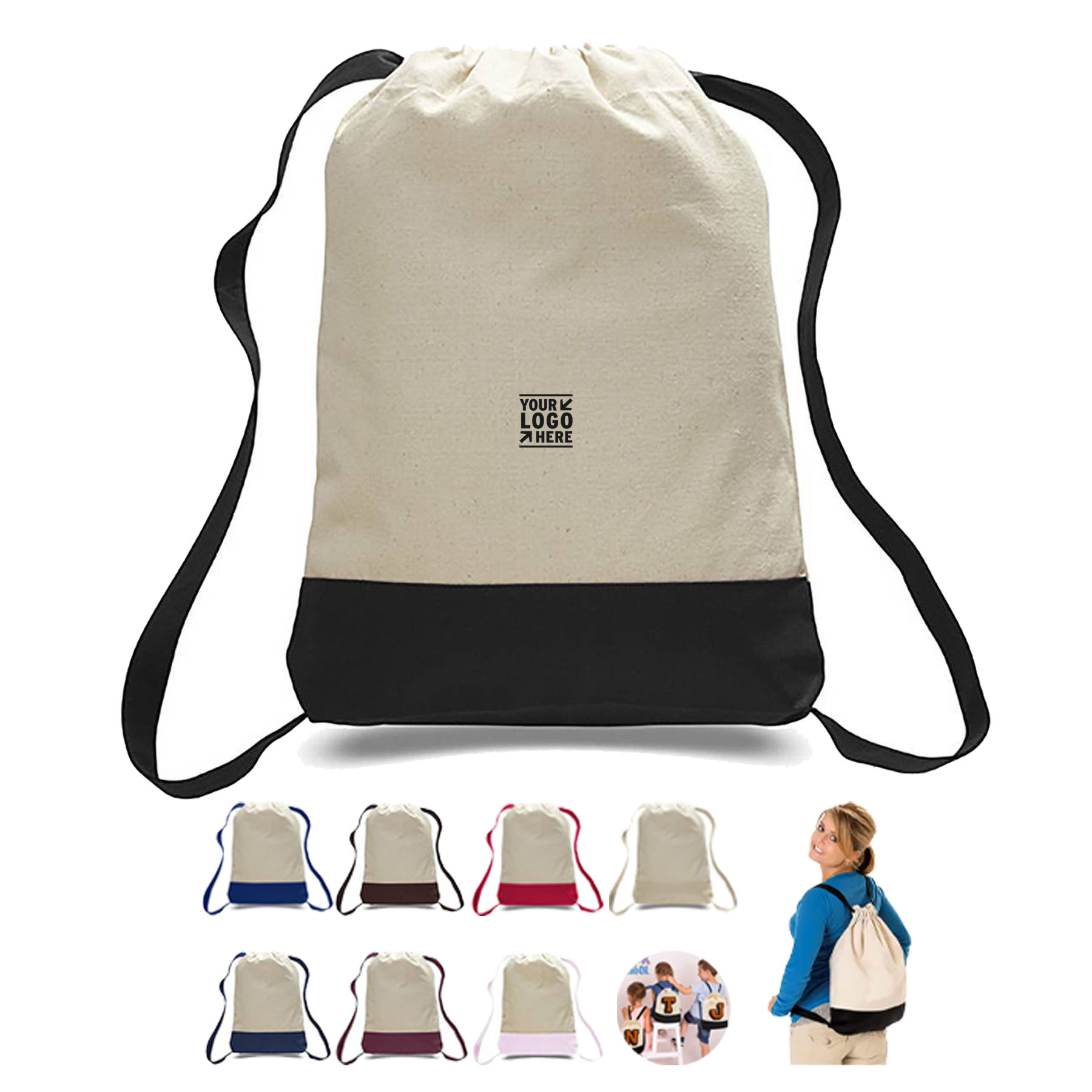 Versatile Canvas Backpack