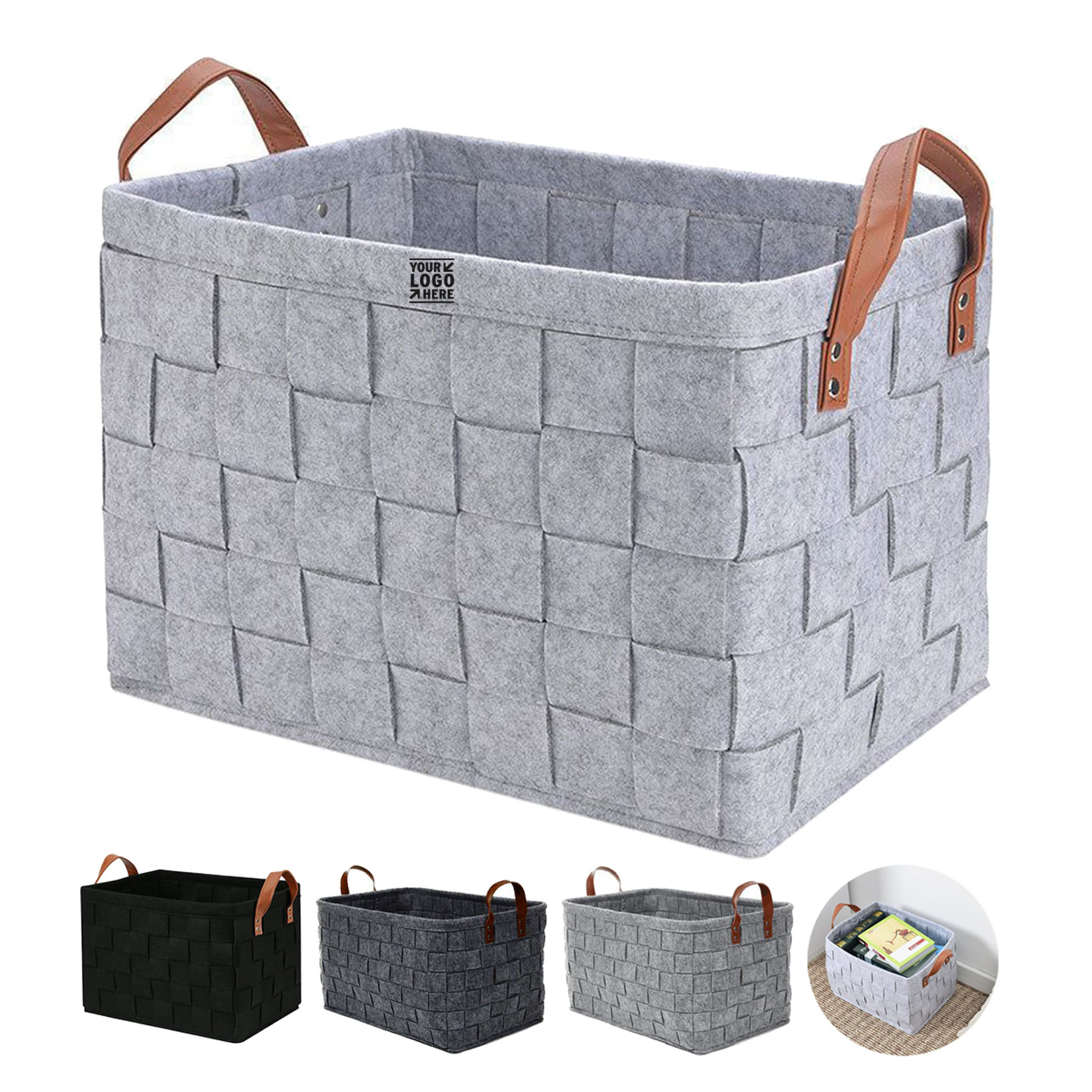 Collapsible Fabric Storage Container