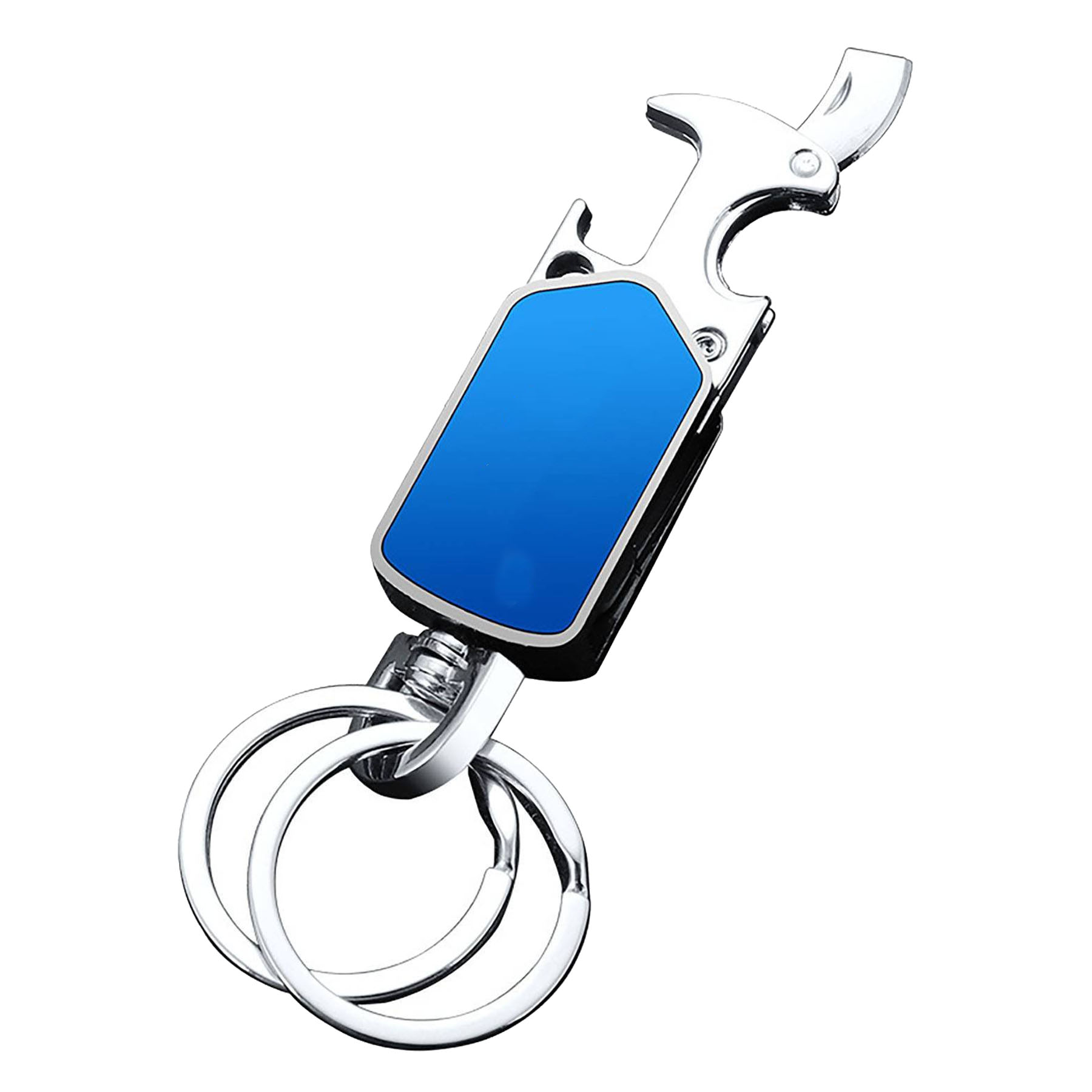 Versatile Rotating Keychain Bottle Opener 2