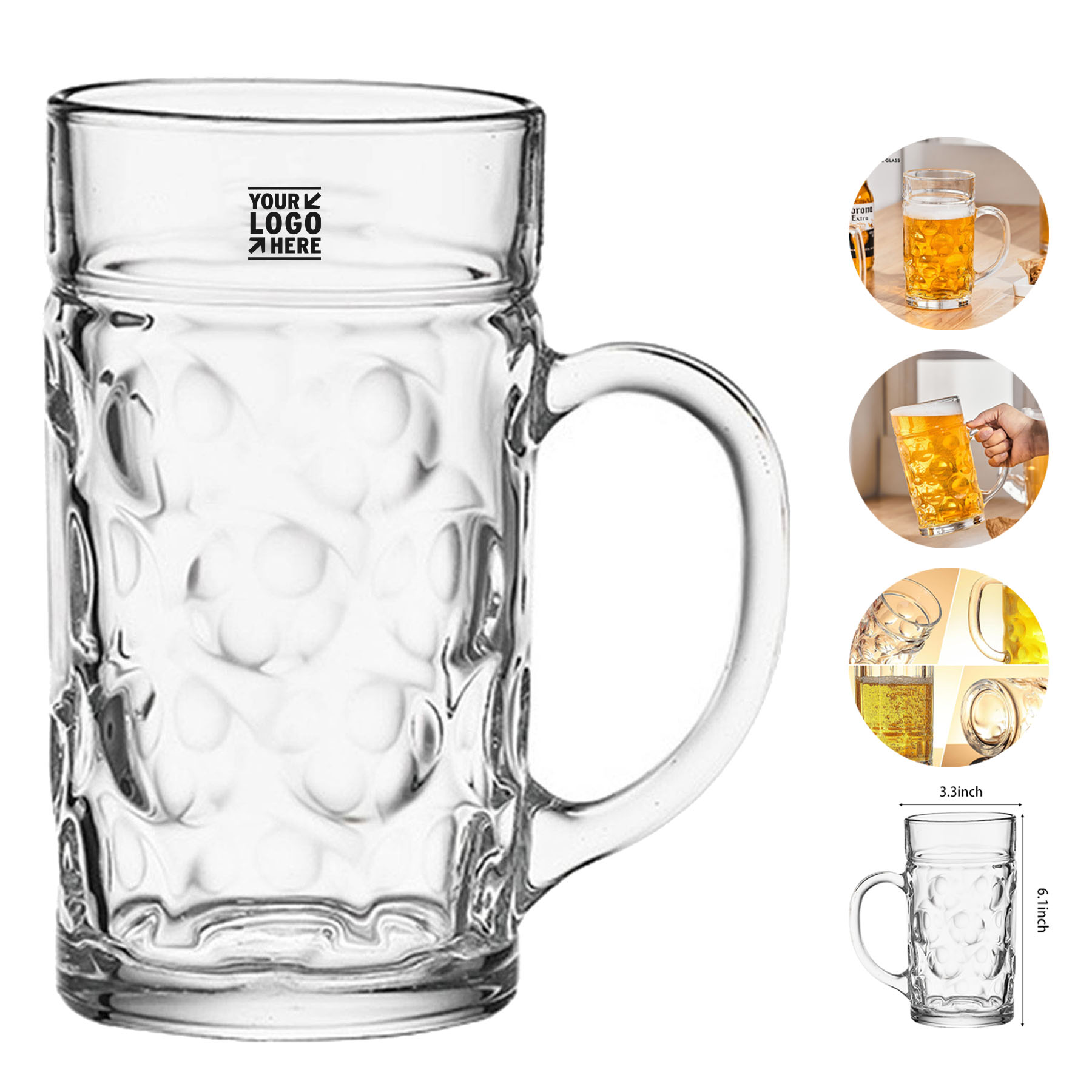Premium Crystal Beverage Mug