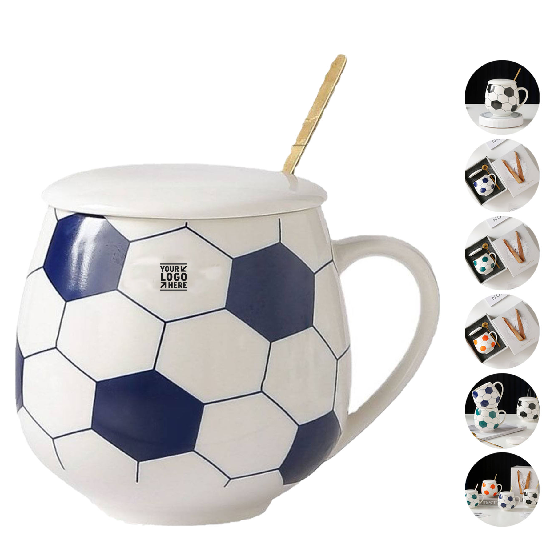 Premium Ceramic Beverage Mug with Gift Box