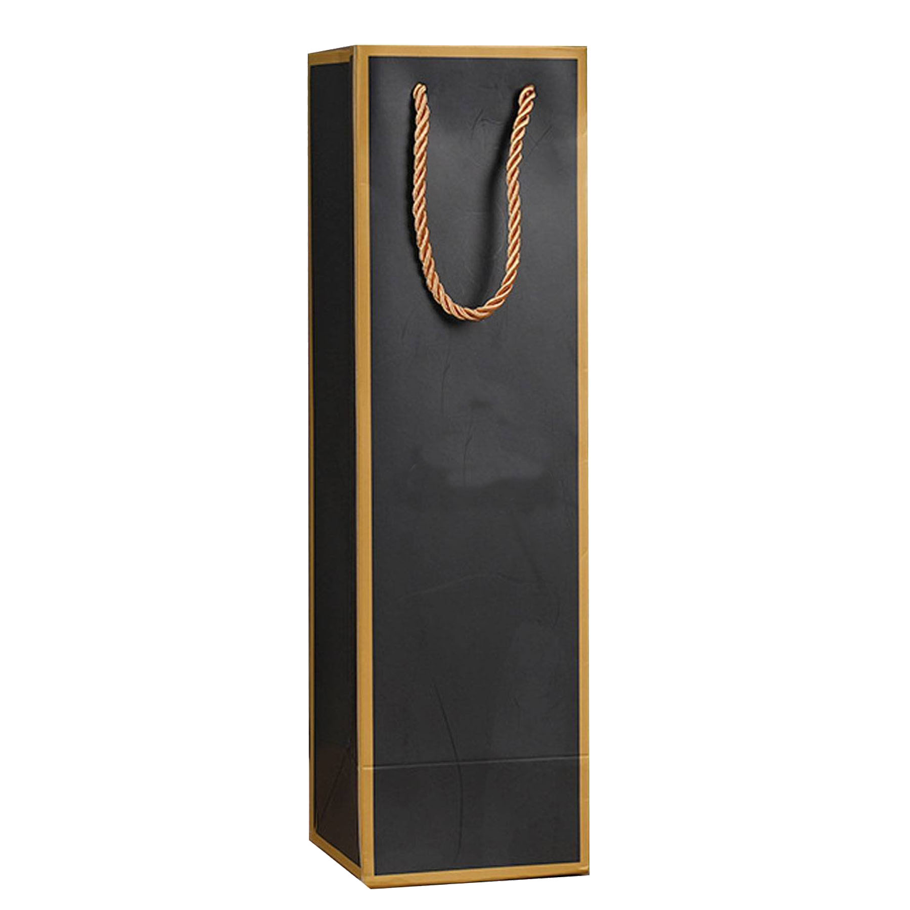 Elegant Wine Gift Bag with Golden Accent 2