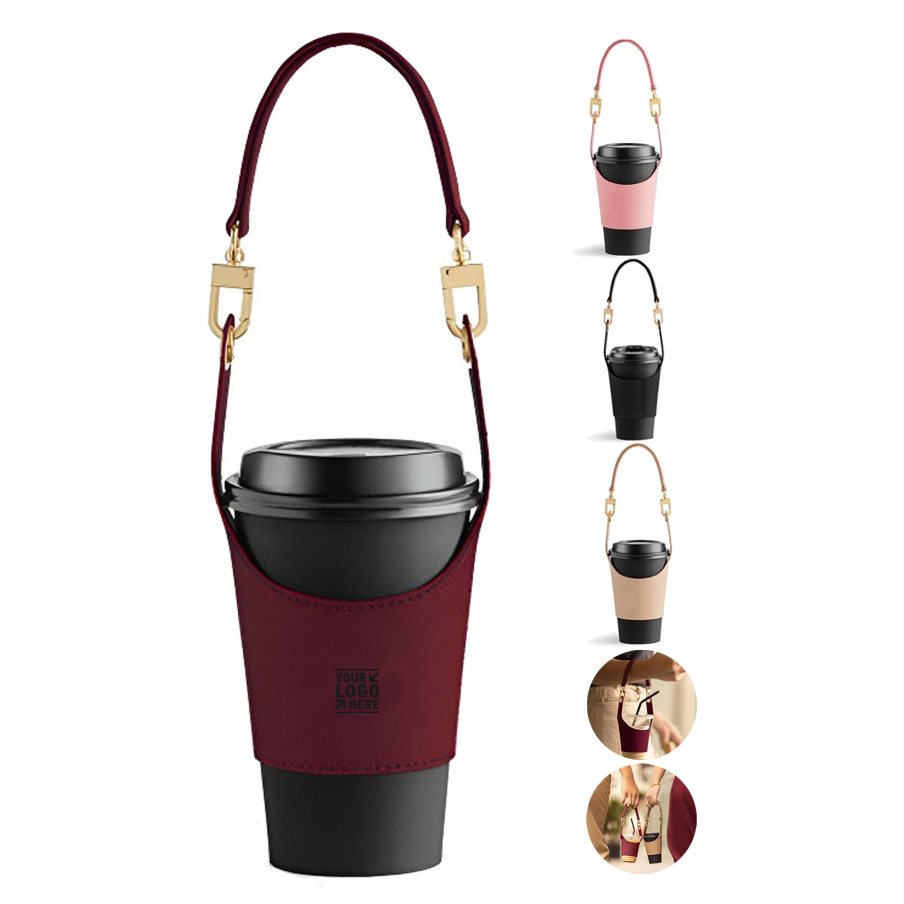 Leather Beverage Sleeve