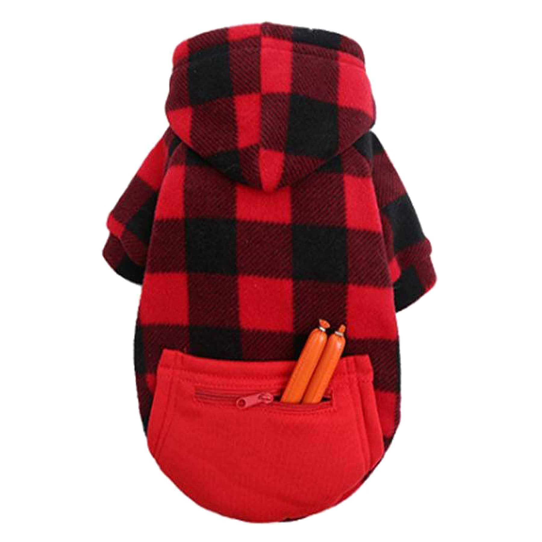 Cozy Canine Sweater with Convenient Pocket 2