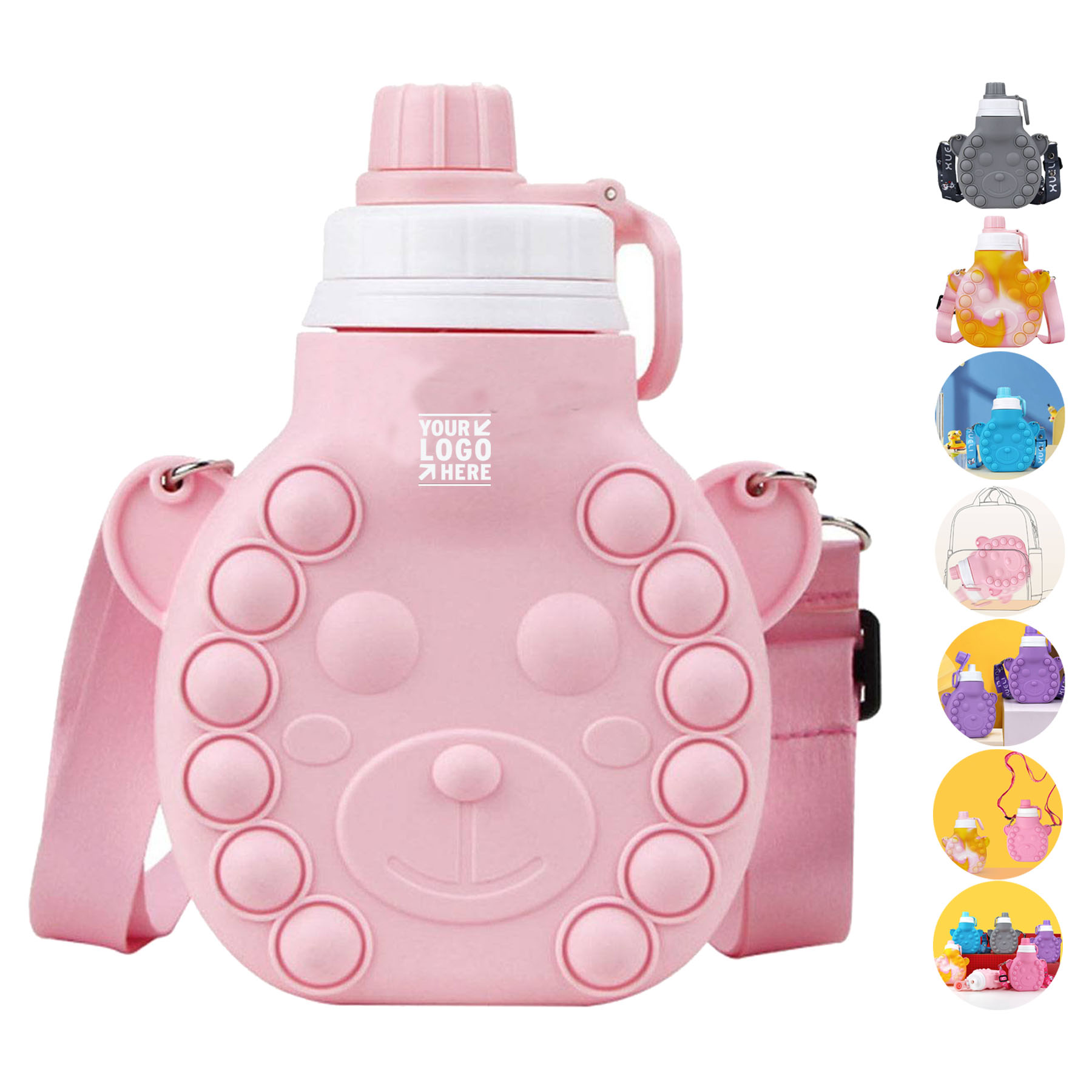 Creative Silicone Foldable Water Bottle