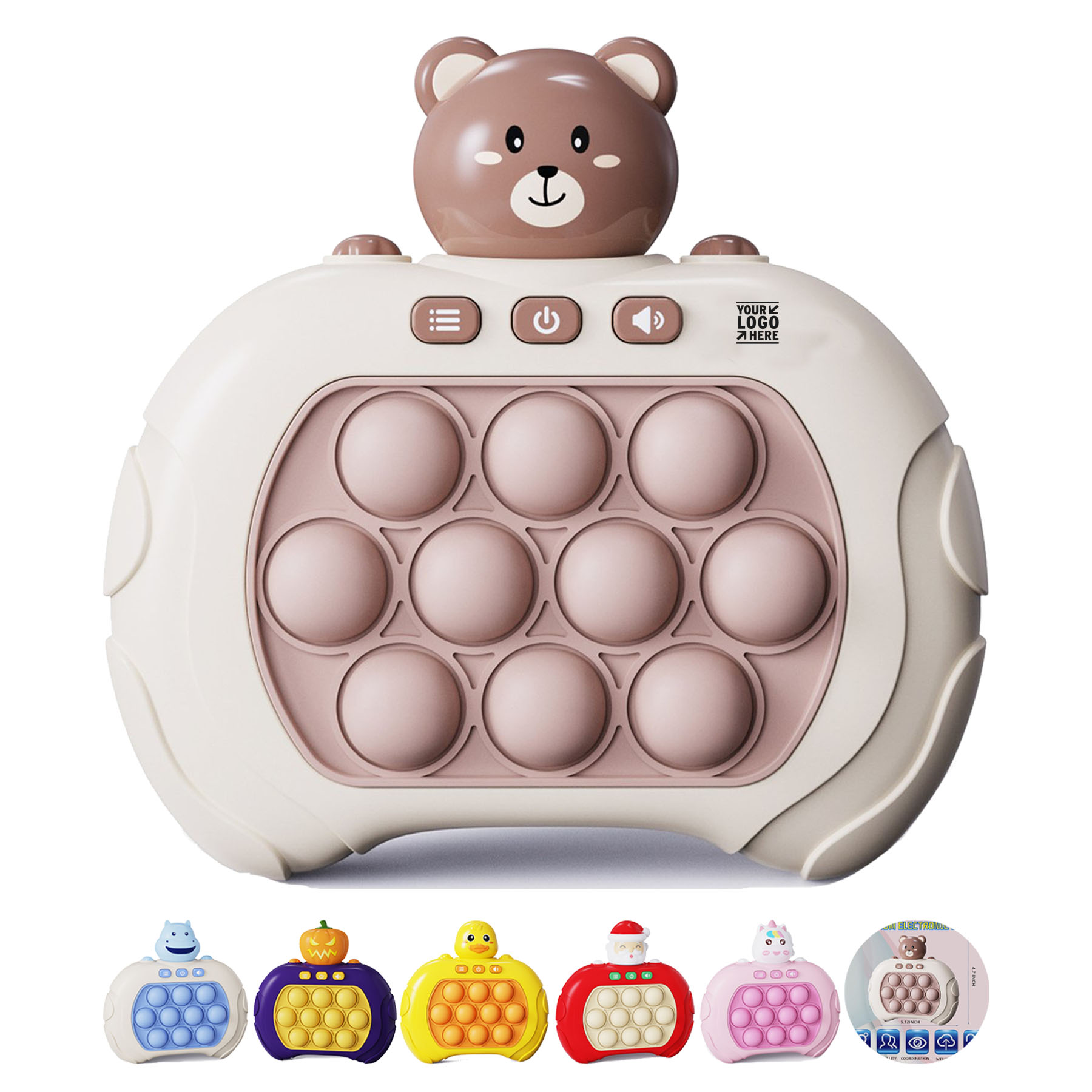 Portable Bubble Popper Game