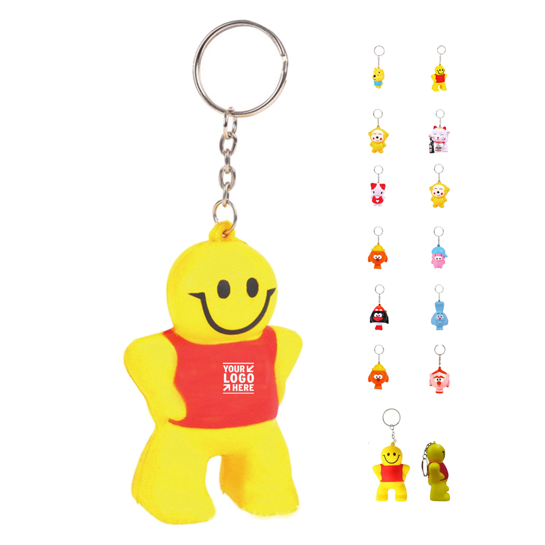 Whimsical Stress Relief Keychain