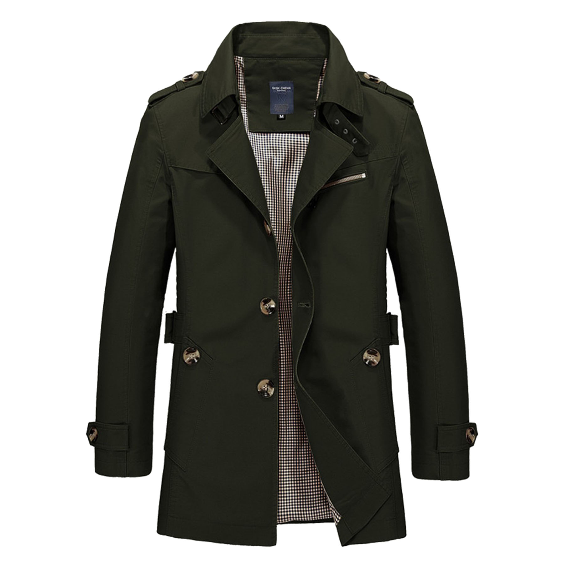 Men's Classic Long Coat 2