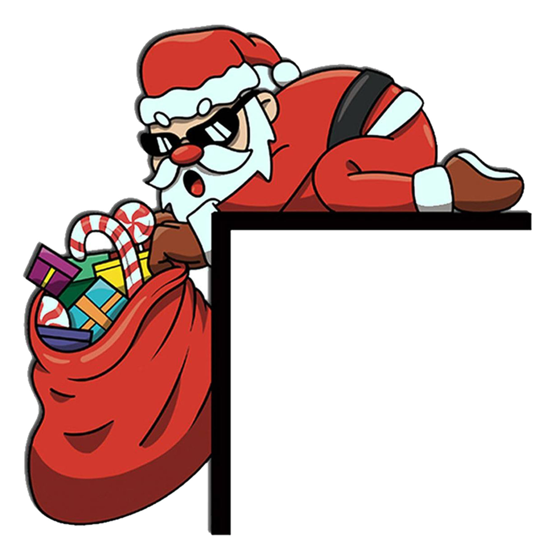 Festive Wall Switch Decal 2