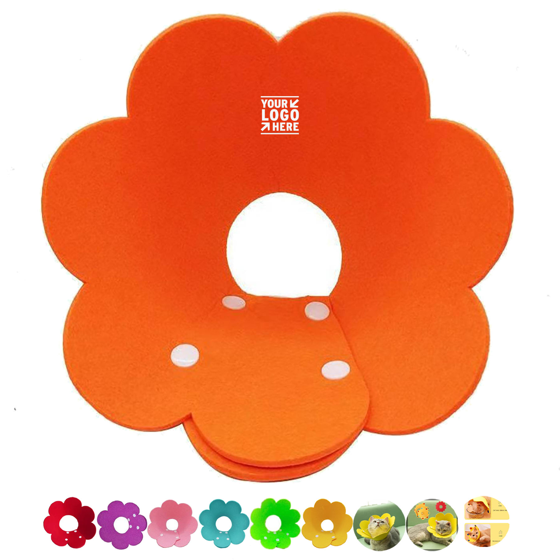 Adjustable Pet Recovery Collar
