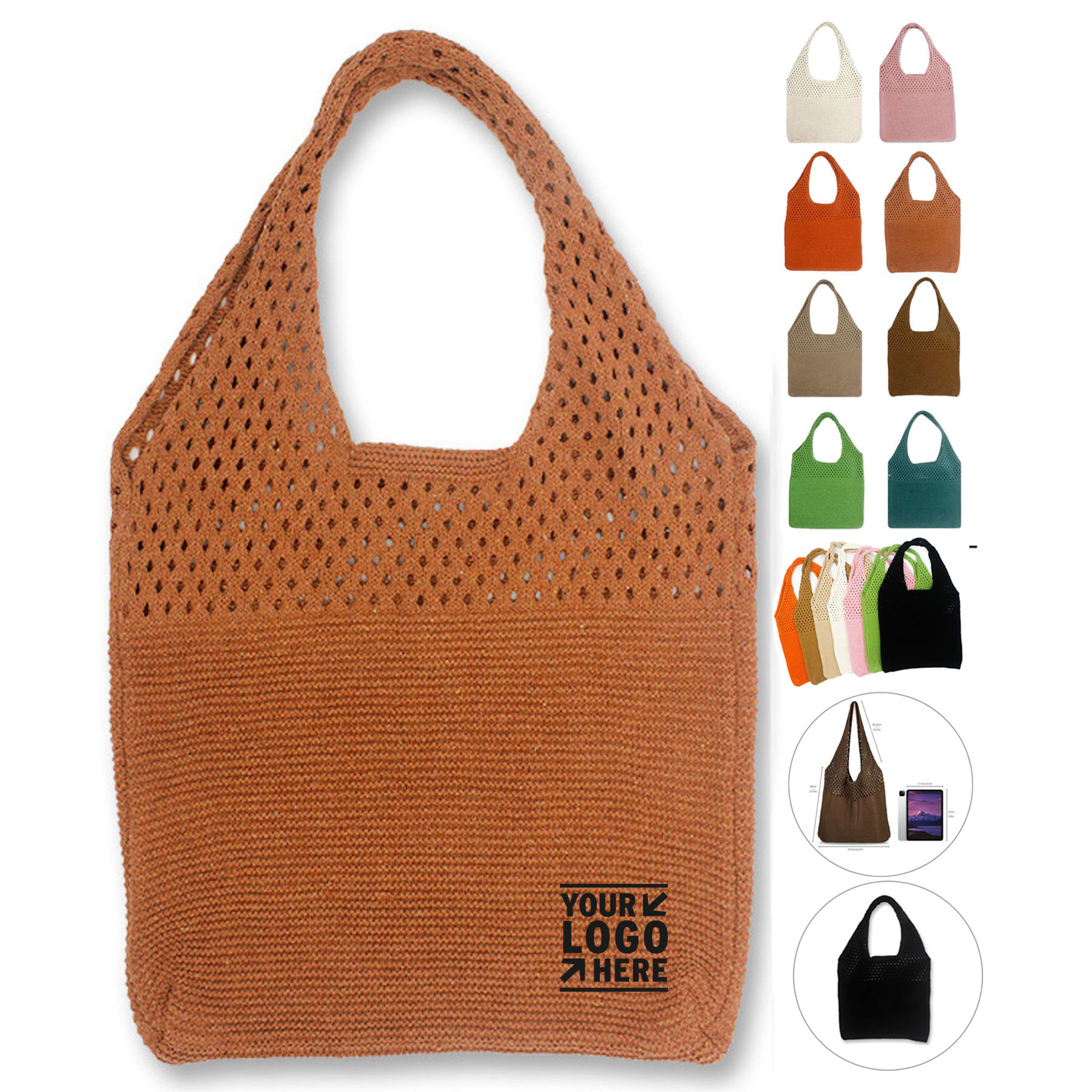 Woven Shoulder Bag