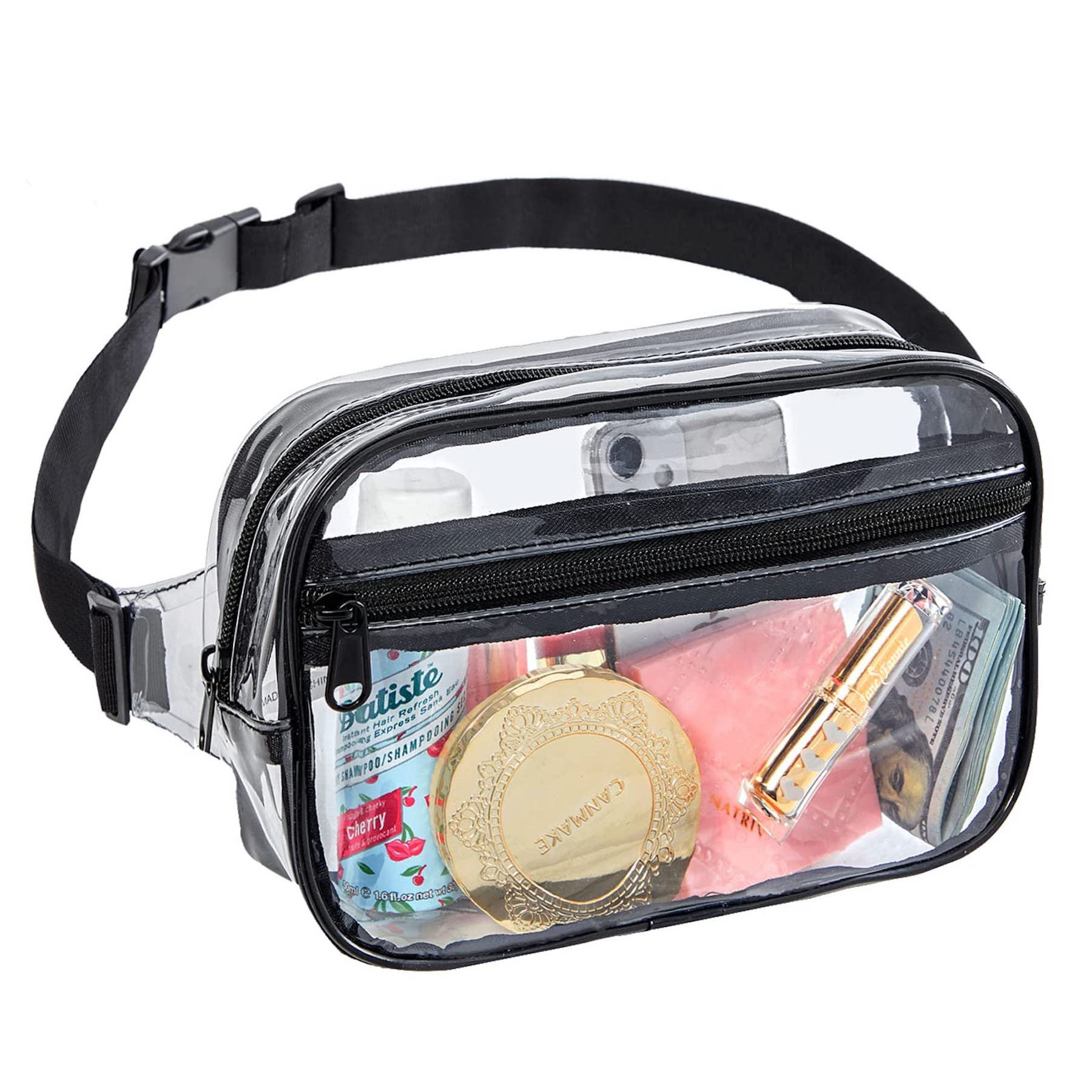 Transparent Adjustable Waist Pouch 2