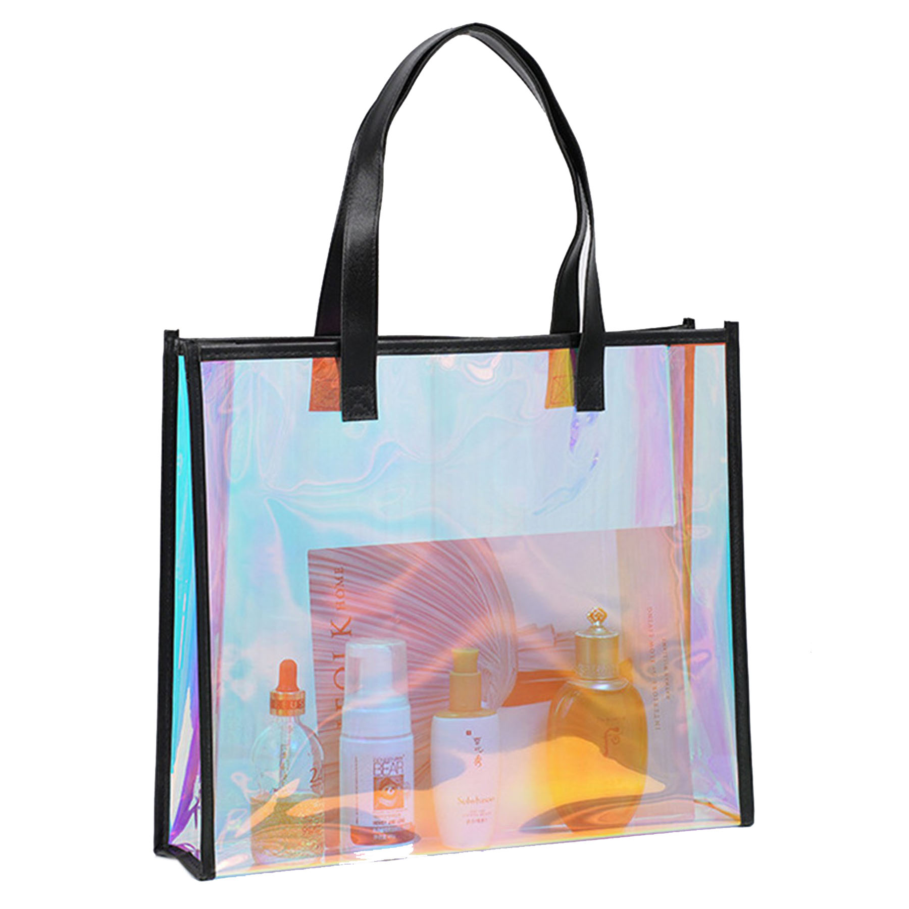 Transparent PVC Tote Bag 2