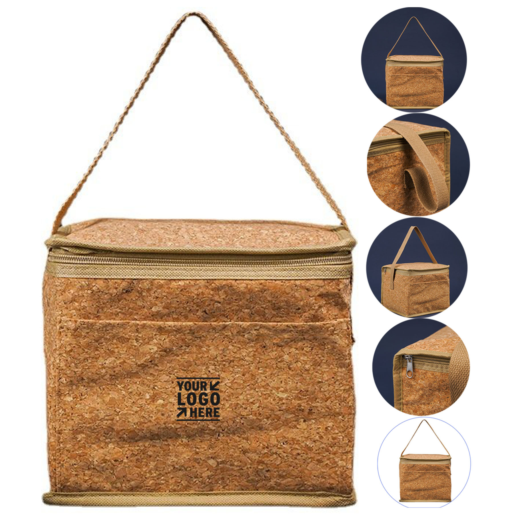 Thermal Cork Lunch Tote