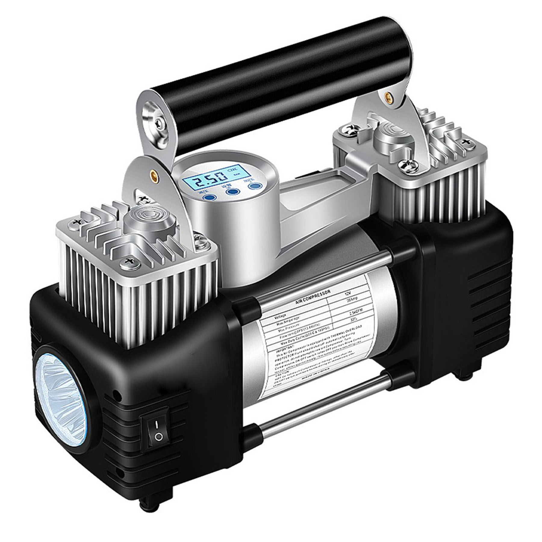 Portable Tire Inflator for Vehicles 2
