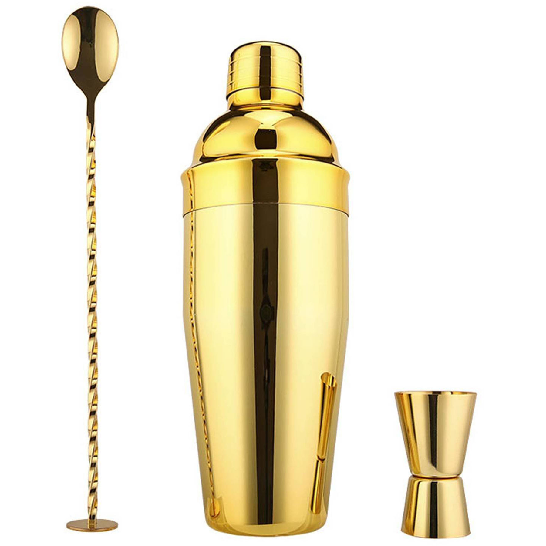 Premium Cocktail Shaker and Jigger Set 2