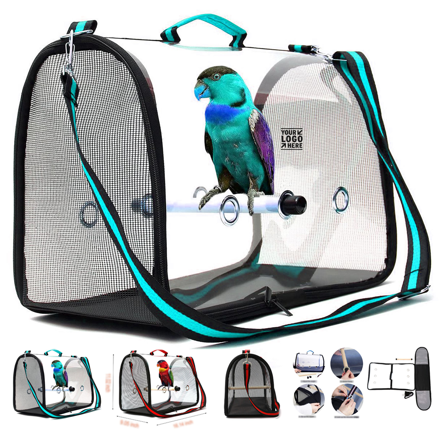 Ventilated Pet Carrier Bag
