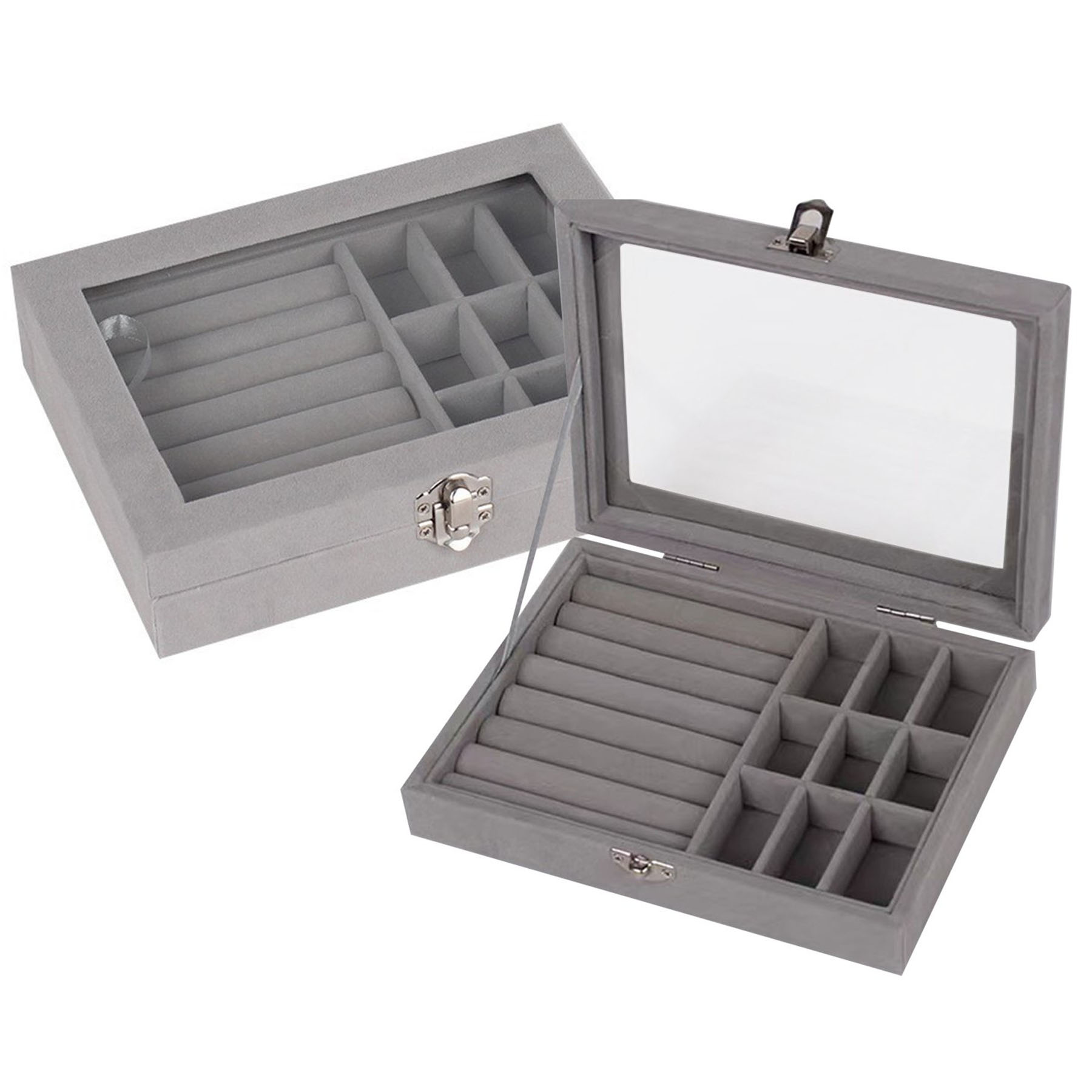 Luxury Velvet Jewelry Storage Box 2