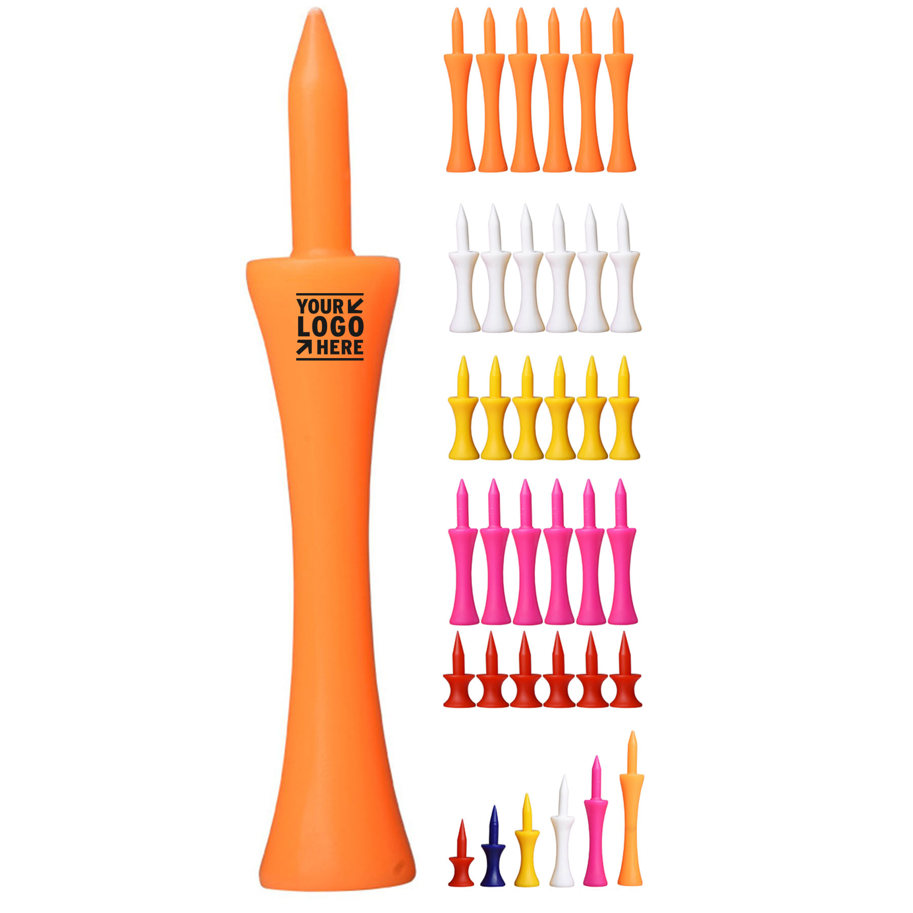 Premium Plastic Golf Tee