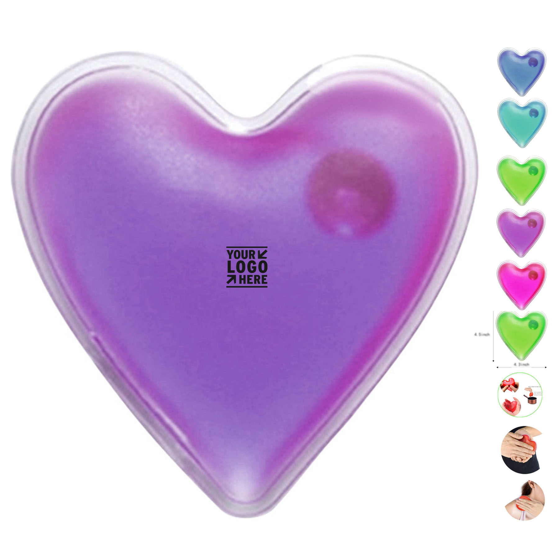 Reusable Heart-Shaped Hand Warmer