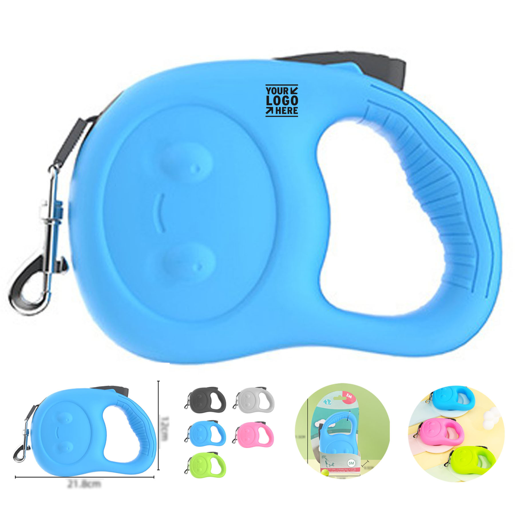 Flexible Pet Leash with Auto-Retract
