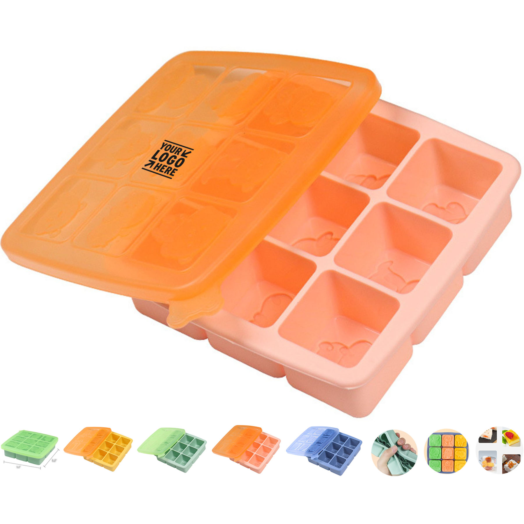 Silicone Floral Ice Mold