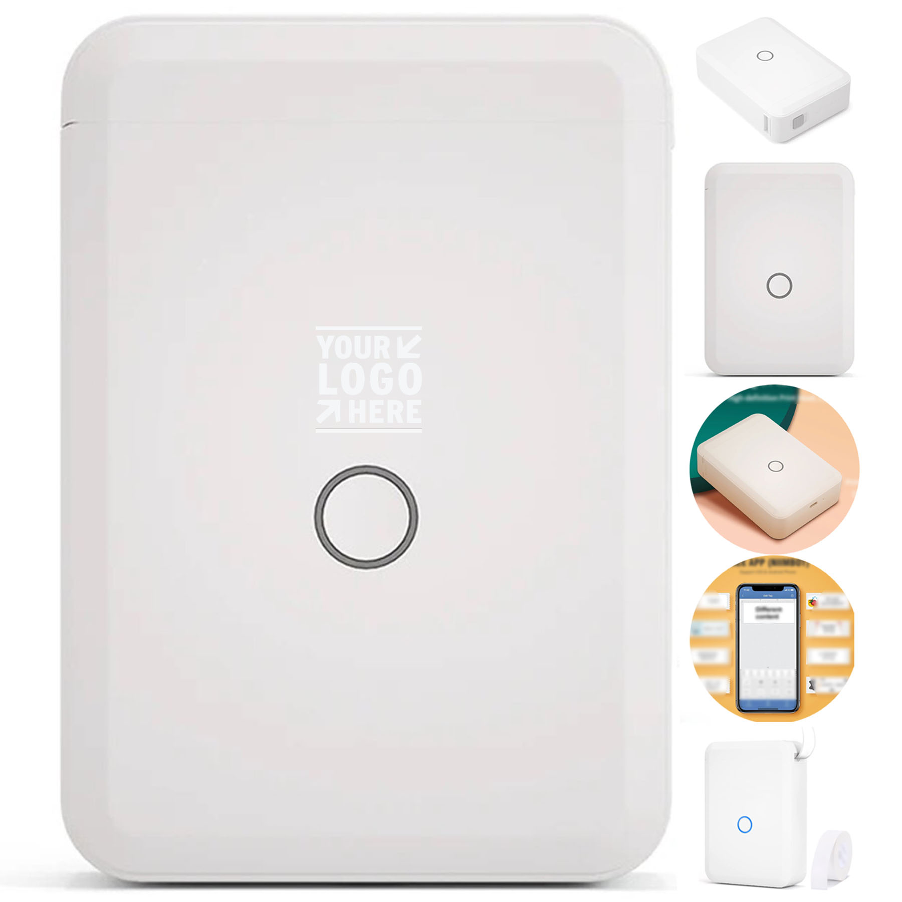 Compact Wireless Label Printer