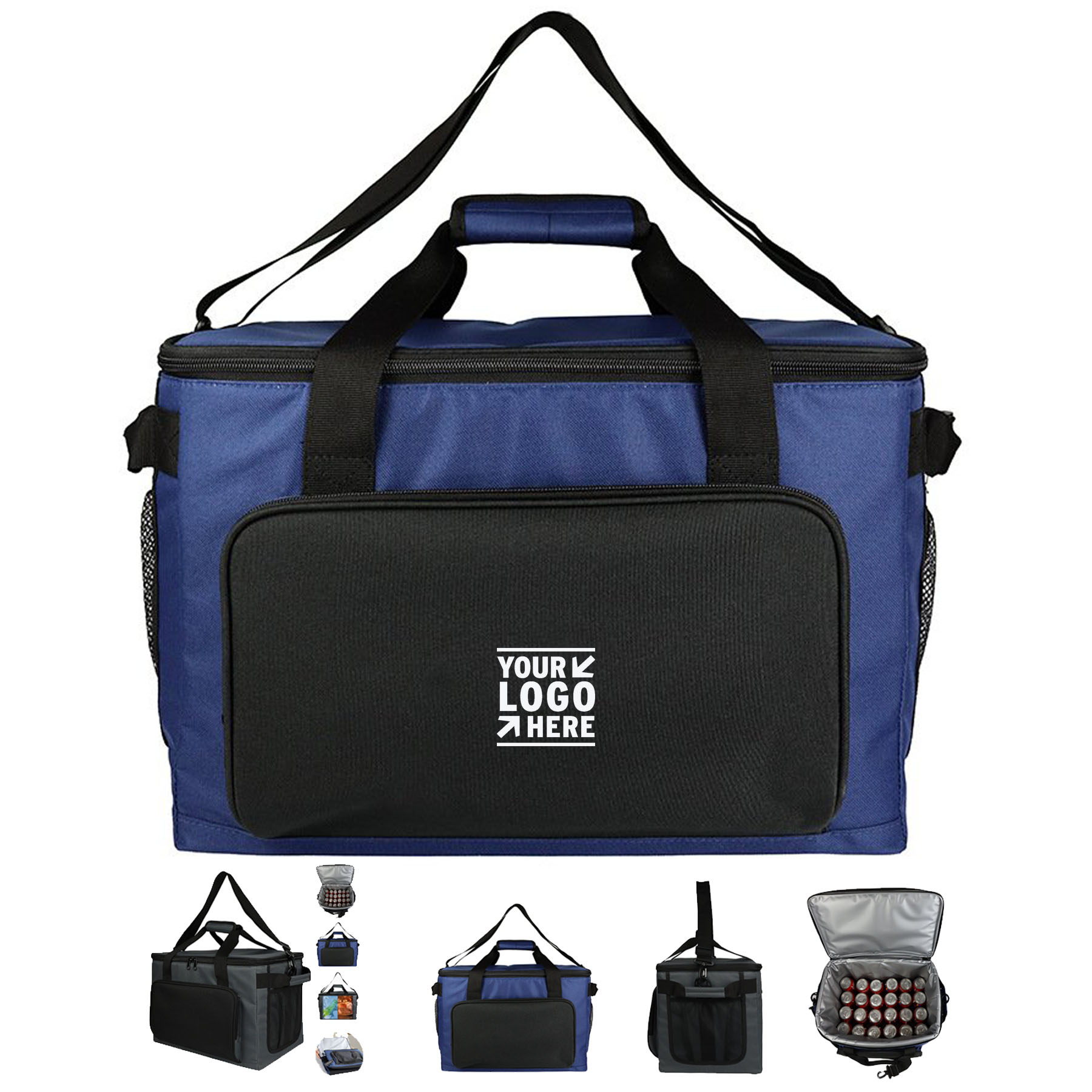 High-Capacity Insulated Cooler Bag