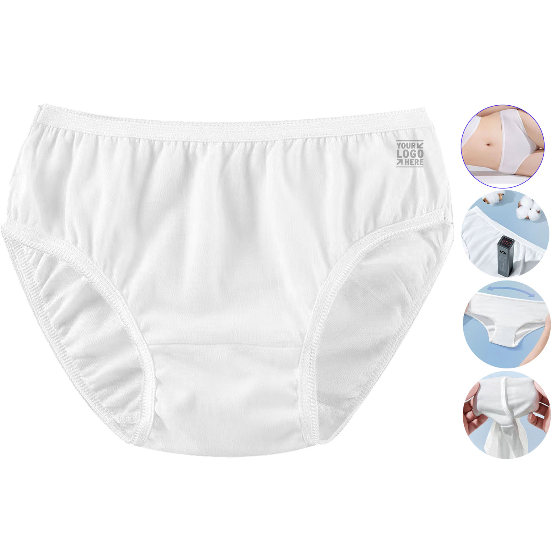 EcoFresh Cotton Travel Briefs