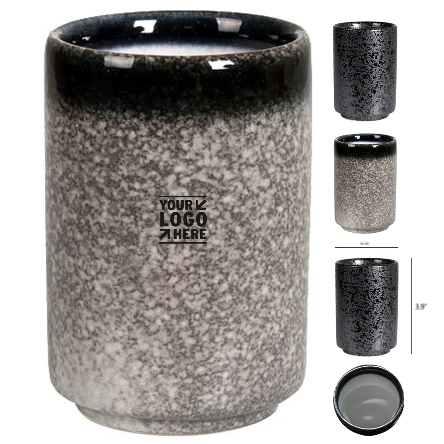 Premium Stoneware Drinking Glass