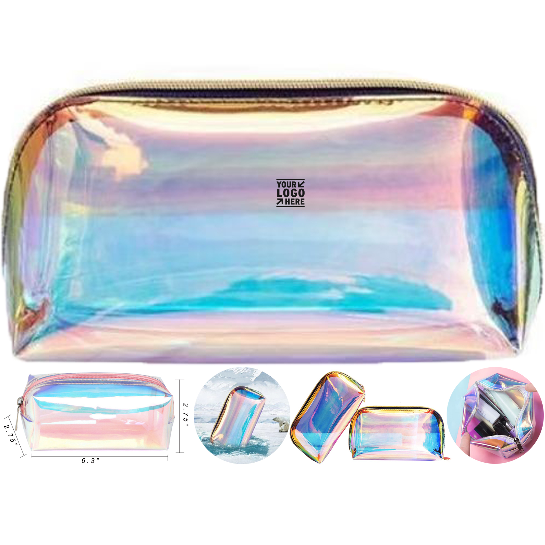 Luminous Water-Resistant Cosmetic Organizer