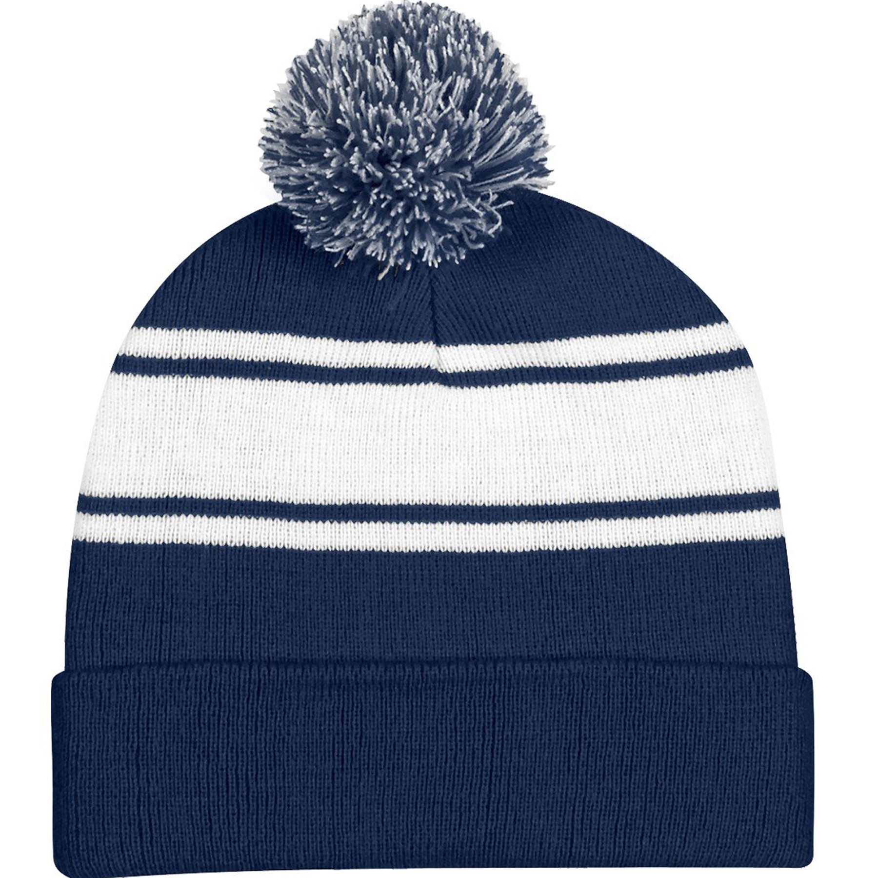 Classic Knit Pom Beanie 2